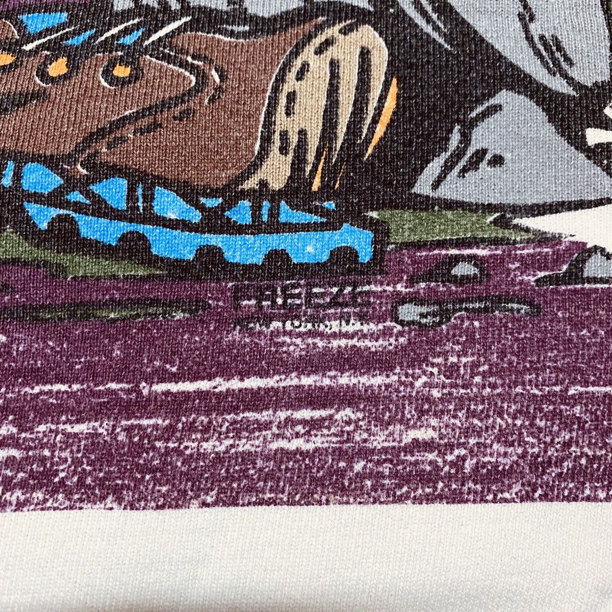 Cartoon Network Rare‼️🔥Vintage 90's Looney Tunes Tasmanian Devil Sweatshirt Size US M / EU 48-50 / 2 - 9 Thumbnail