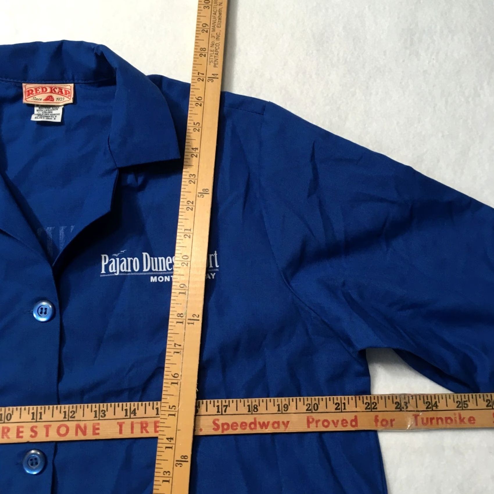 Red Kap Red Kap Navy Smock 3/4 Sleeve Pockets Men’s Size S Vintage Shirt Size US S / EU 44-46 / 1 - 7 Thumbnail