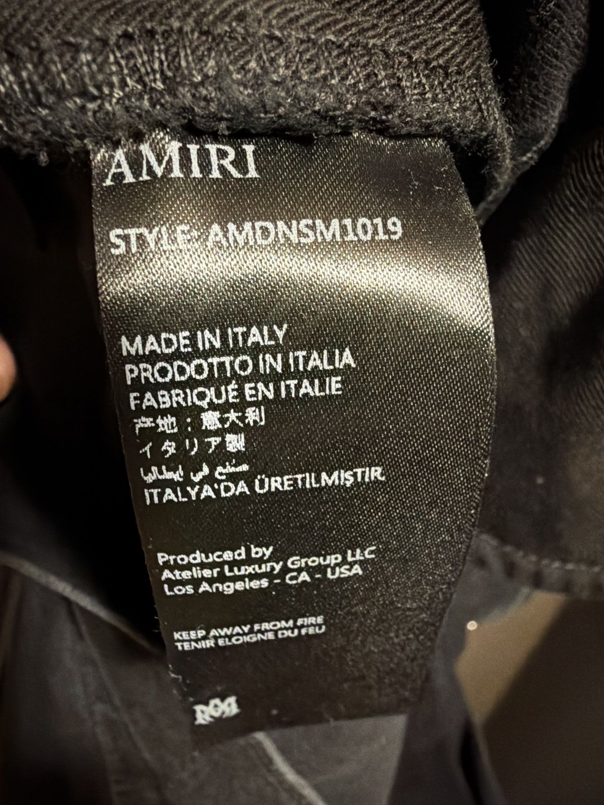 Amiri AMIRI distressed embroidered jeans Size US 36 / EU 52 - 6 Thumbnail