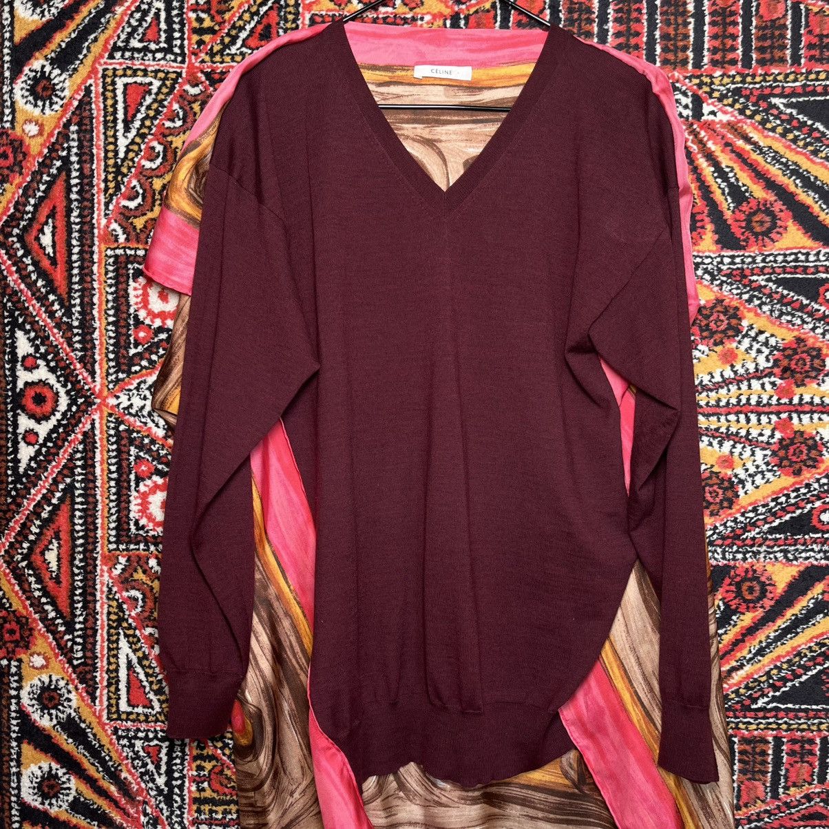 Celine Super rare designer luxury high fashion sweater Celine Size S / US 4 / IT 40 - 3 Thumbnail