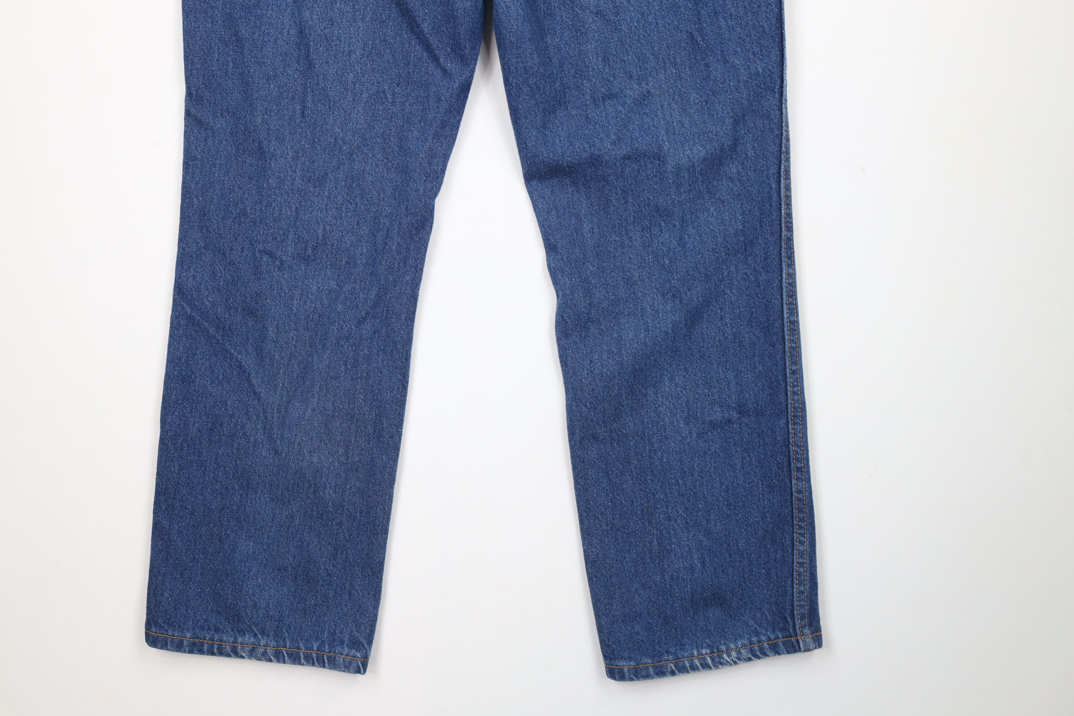 Dickies × Vintage Vintage 90s Dickies Spell Out Denim Jeans Blue Cotton Size US 32 / EU 48 - 11 Thumbnail