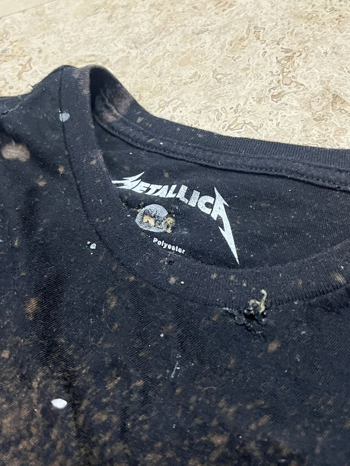 Band Tees × Metallica Y2K THRASHED Metallica Metal Rock Band Tee Size US M / EU 48-50 / 2 - 5 Thumbnail