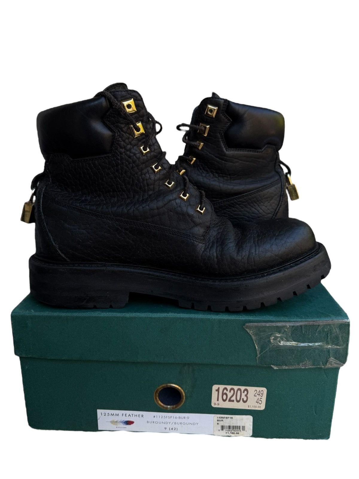 Buscemi Buscemi leather combat boots Size US 9.5 / EU 42-43 - 7 Thumbnail
