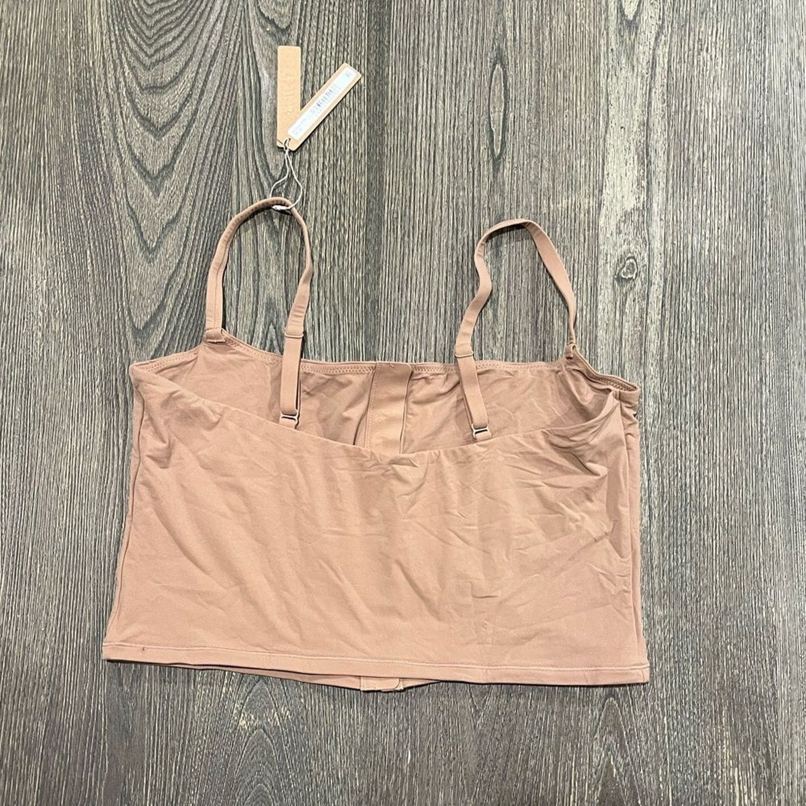 SKIMS NWT Skims Fits Everybody Adaptive Cami Crop Top Sienna 3X Size 3XL / US 20-22 - 2 Thumbnail