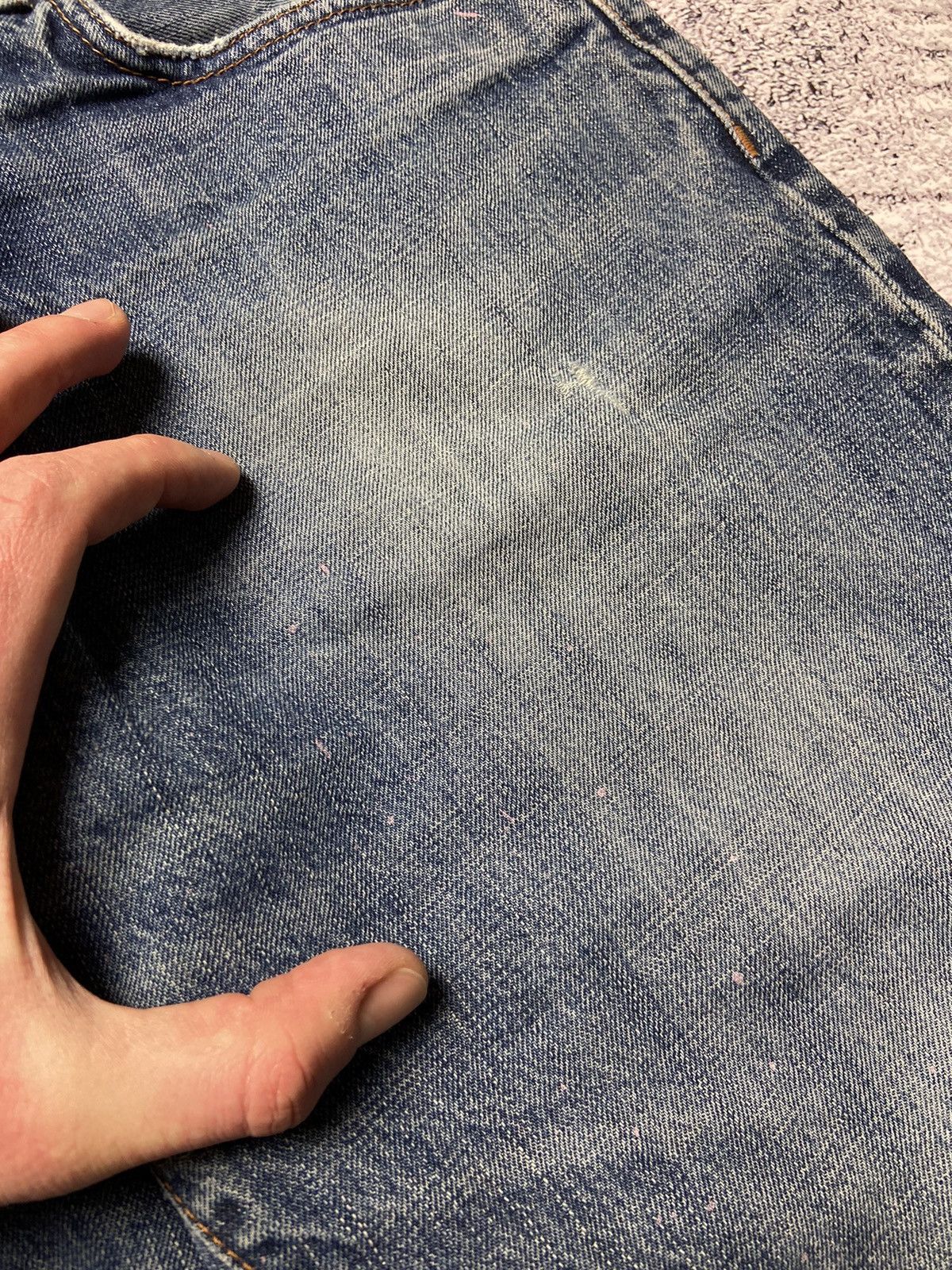 Carhartt × Vintage Vintage Carhartt Jeans Work Denim Pants Skate Style Rare Size US 33 - 11 Thumbnail