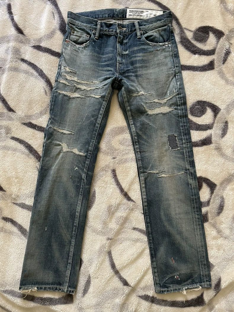 Neighborhood Neighborhood NBHD Knockdown 16SS Jeans - dmc Size US 28 / EU 44 - 1 Thumbnail
