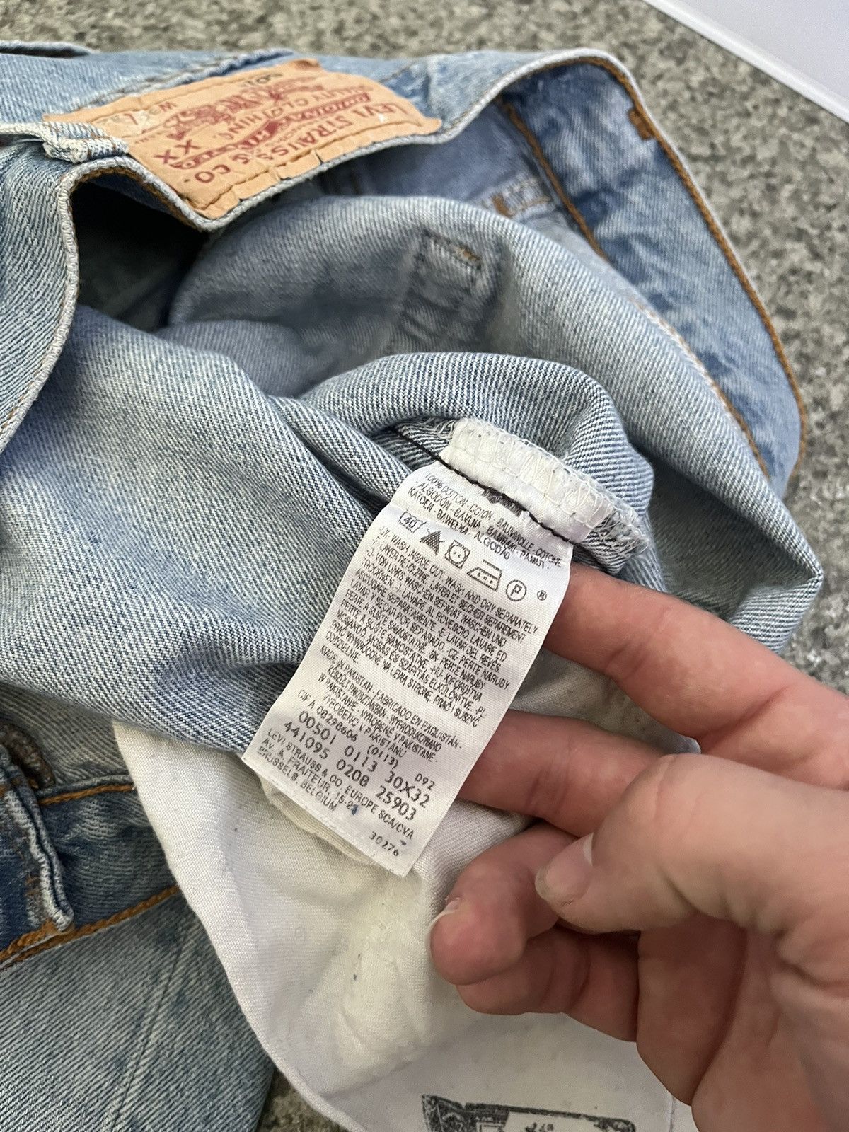 Levi's × Levi's Vintage Clothing × Vintage Vintage Levi’s 501 denim W30 L32 Size US 30 / EU 46 - 10 Thumbnail