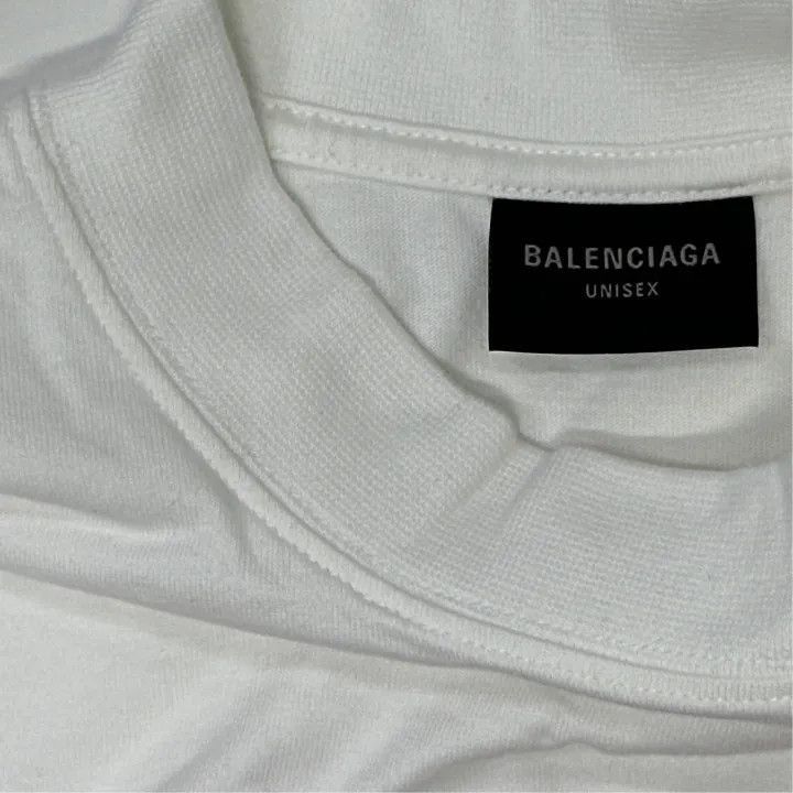 Balenciaga Balenciaga Hand-Painted Paris Beach Graphic T-Shirt 0079-25 Size XS / US 0-2 / IT 36-38 - 4 Thumbnail