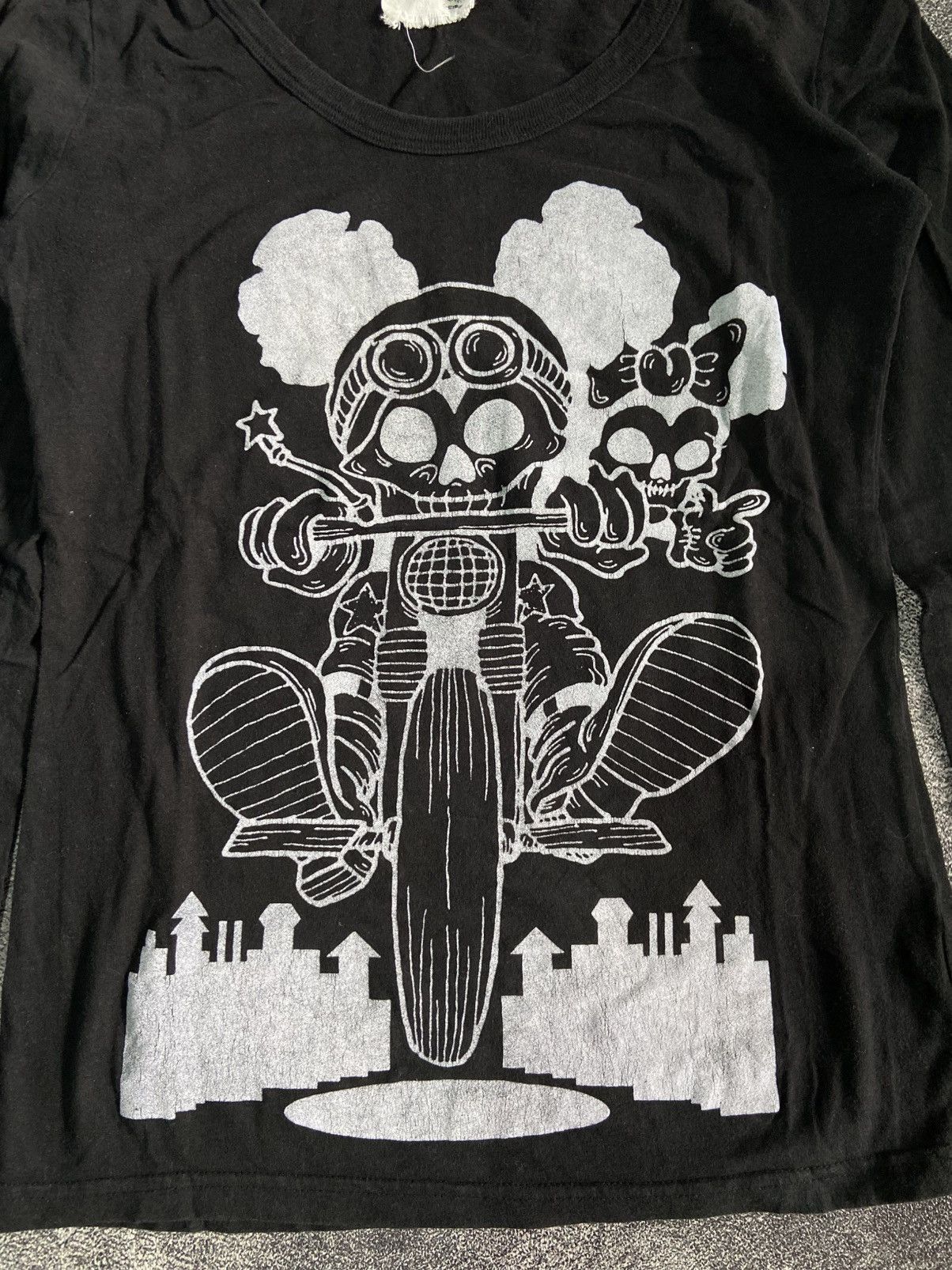 20471120 × If Six Was Nine × Japanese Brand Skull Motoride Ifsixwasnine Longsleeve Size US M / EU 48-50 / 2 - 2 Thumbnail