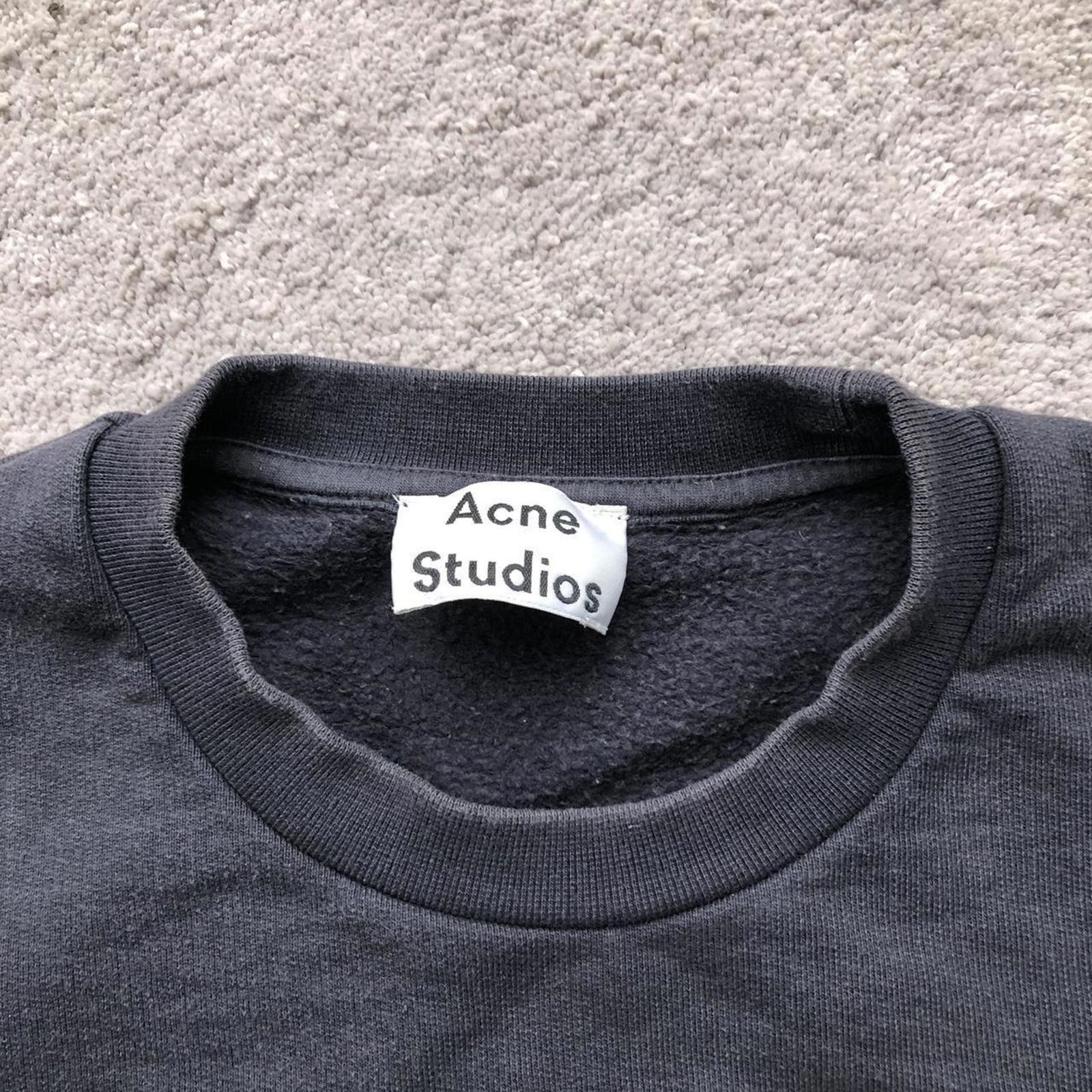 Acne Studios Acne Studios Font Crewneck Jumpepor Sweatshirt Size US S / EU 44-46 / 1 - 3 Thumbnail