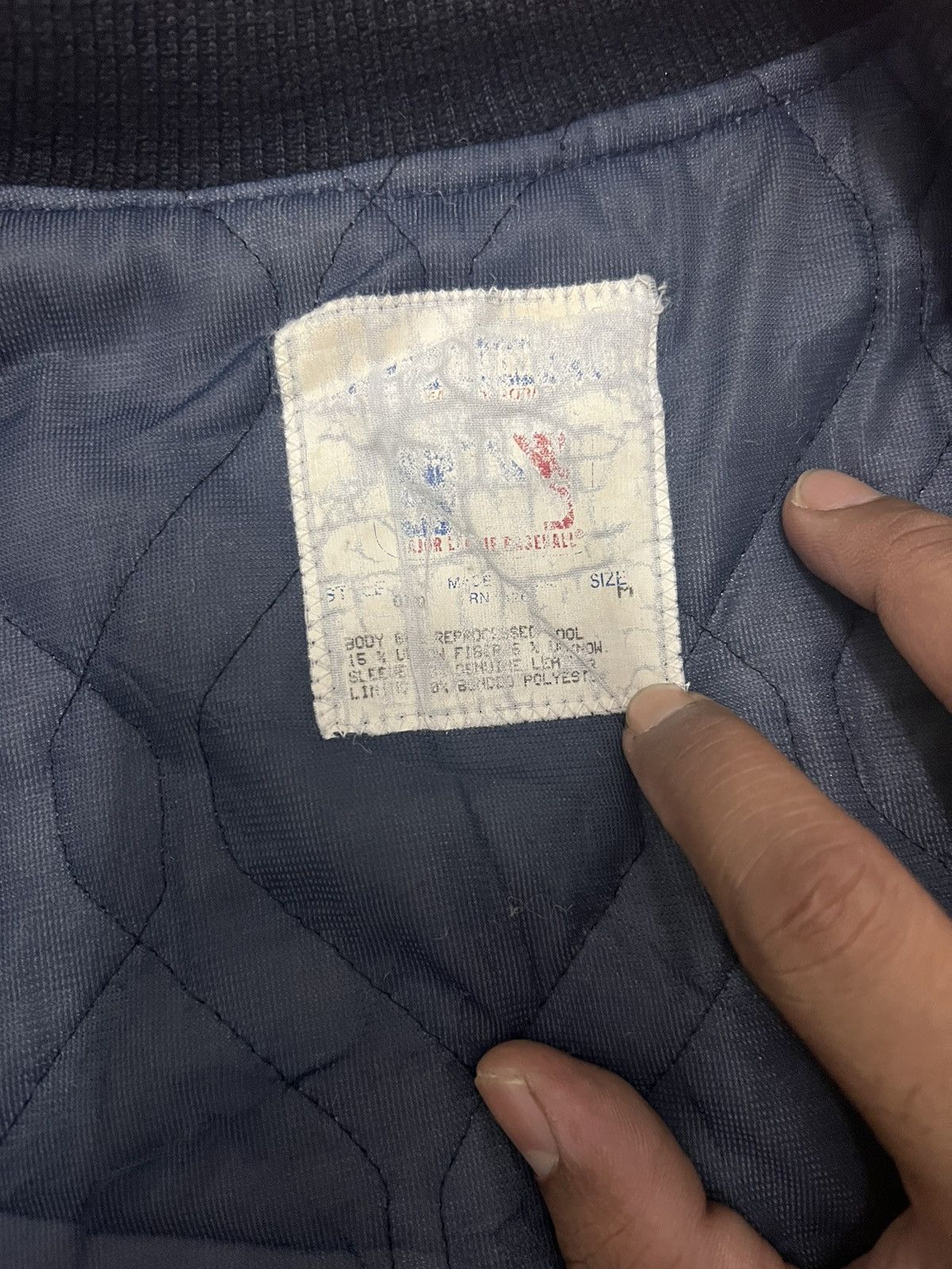 New York Yankees Vintage New York Yankees Old School Varsity Jacket Size US M / EU 48-50 / 2 - 16 Thumbnail