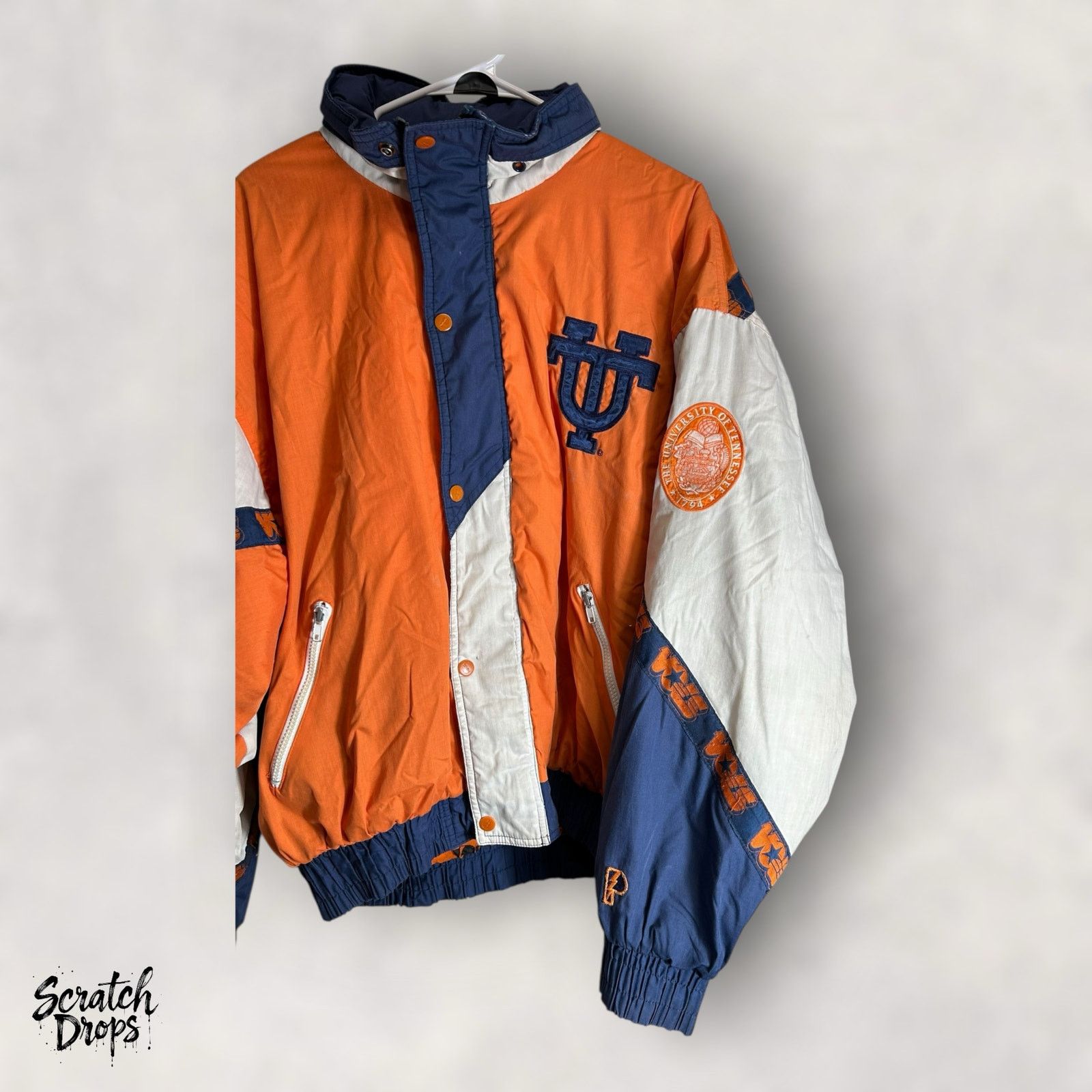 Pro Player VTG Tennessee Vols Pro Player Jacket XL Colorblock 90s Size US XL / EU 56 / 4 - 5 Thumbnail