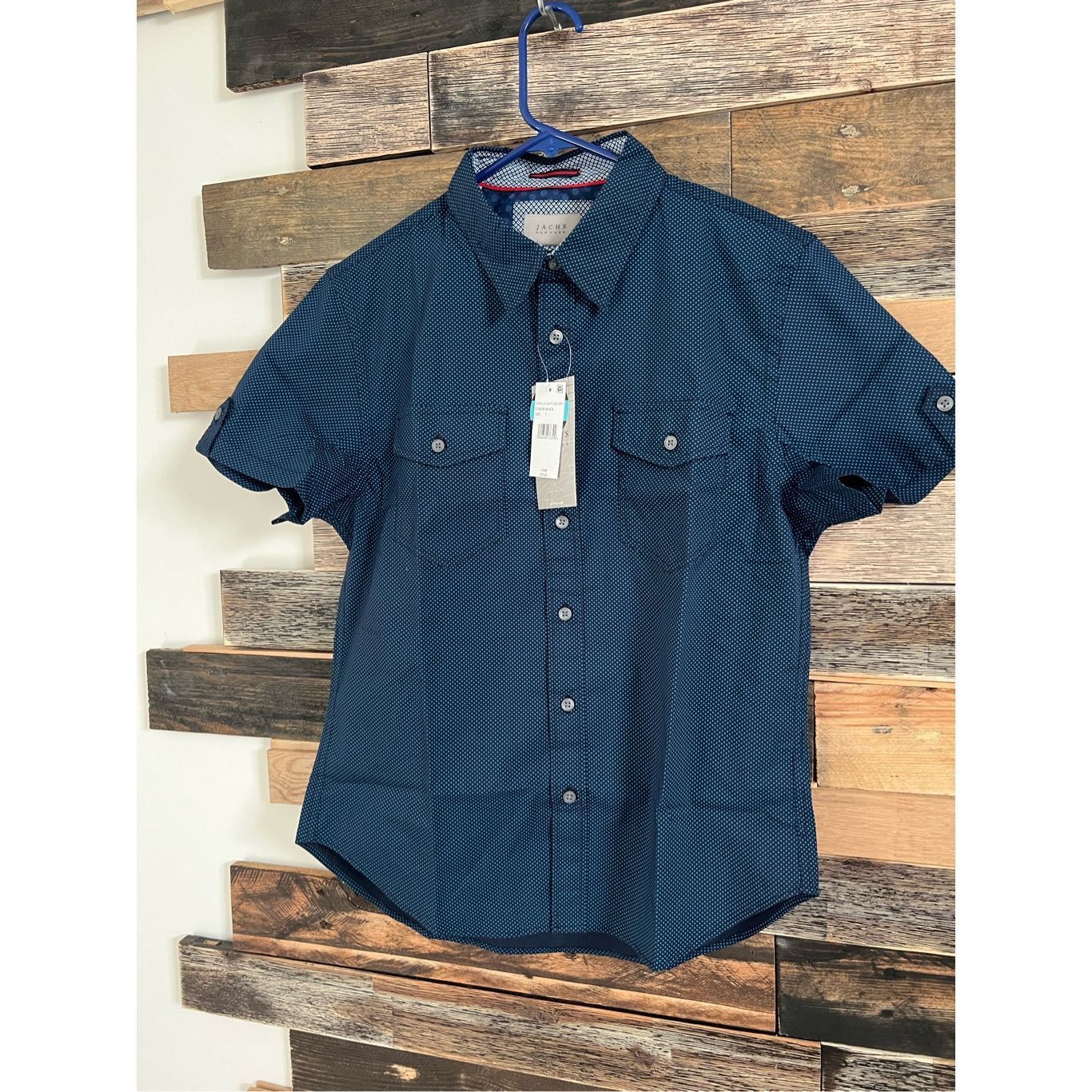 JACHS NY Jachs New York NWT Short Sleeve casual button front Shirt s Size US S / EU 44-46 / 1 - 1 Thumbnail