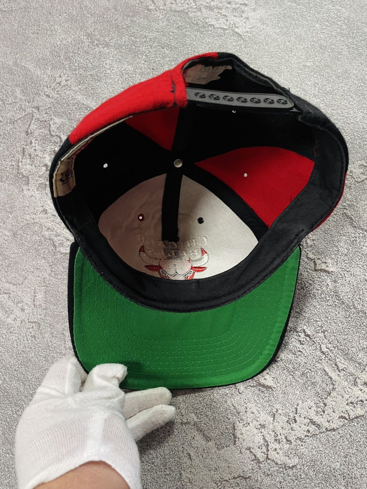 Starter Vintage 90’s STARTER Chicago Bulls NBA Wool Cap Snapback Hat Size ONE SIZE - 14 Thumbnail
