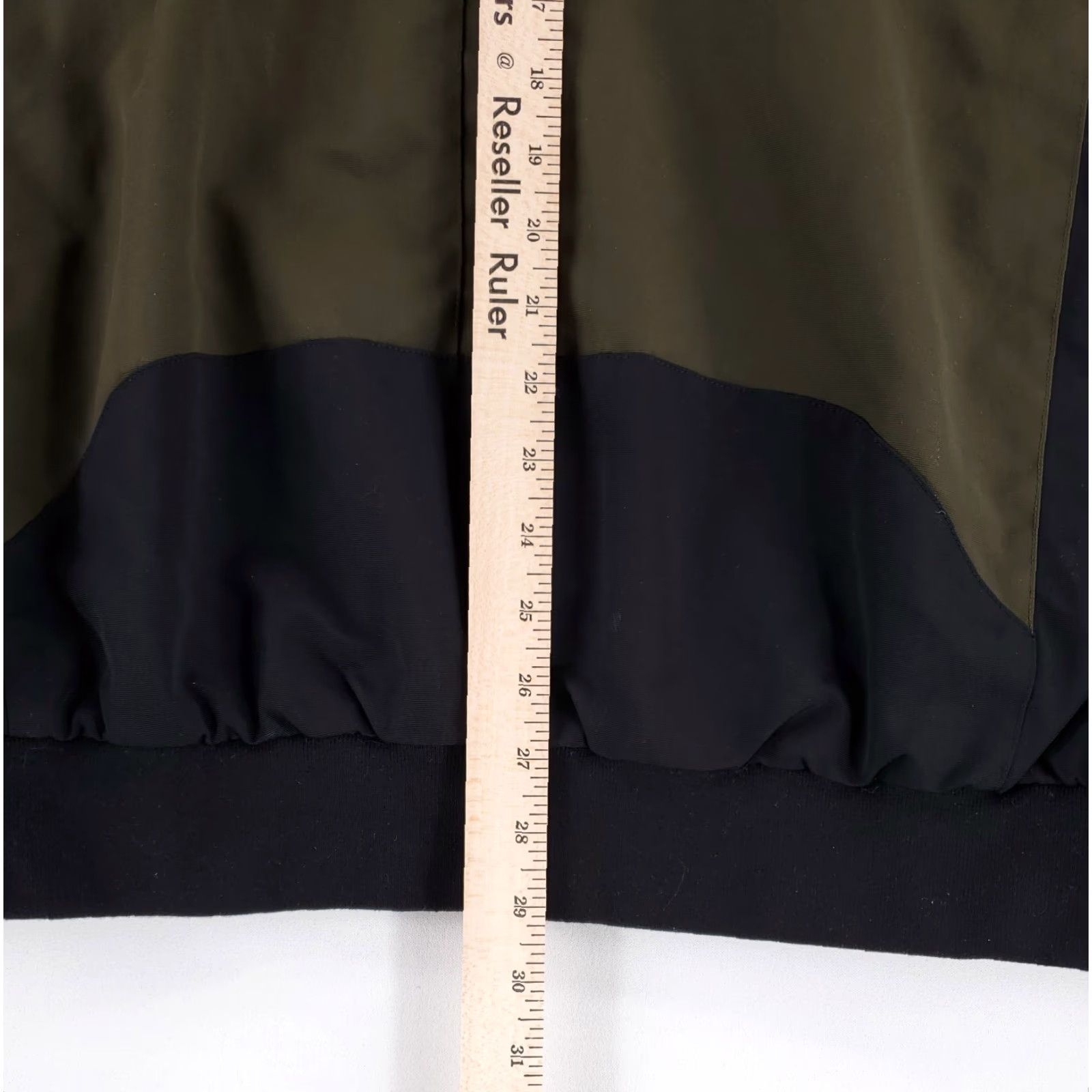 Ralph Lauren VINTAGE RLX Ralph Lauren Full Zip Jacket Windbreaker Long Sleeve Green Black Mens XL Size US XL / EU 56 / 4 - 6 Thumbnail