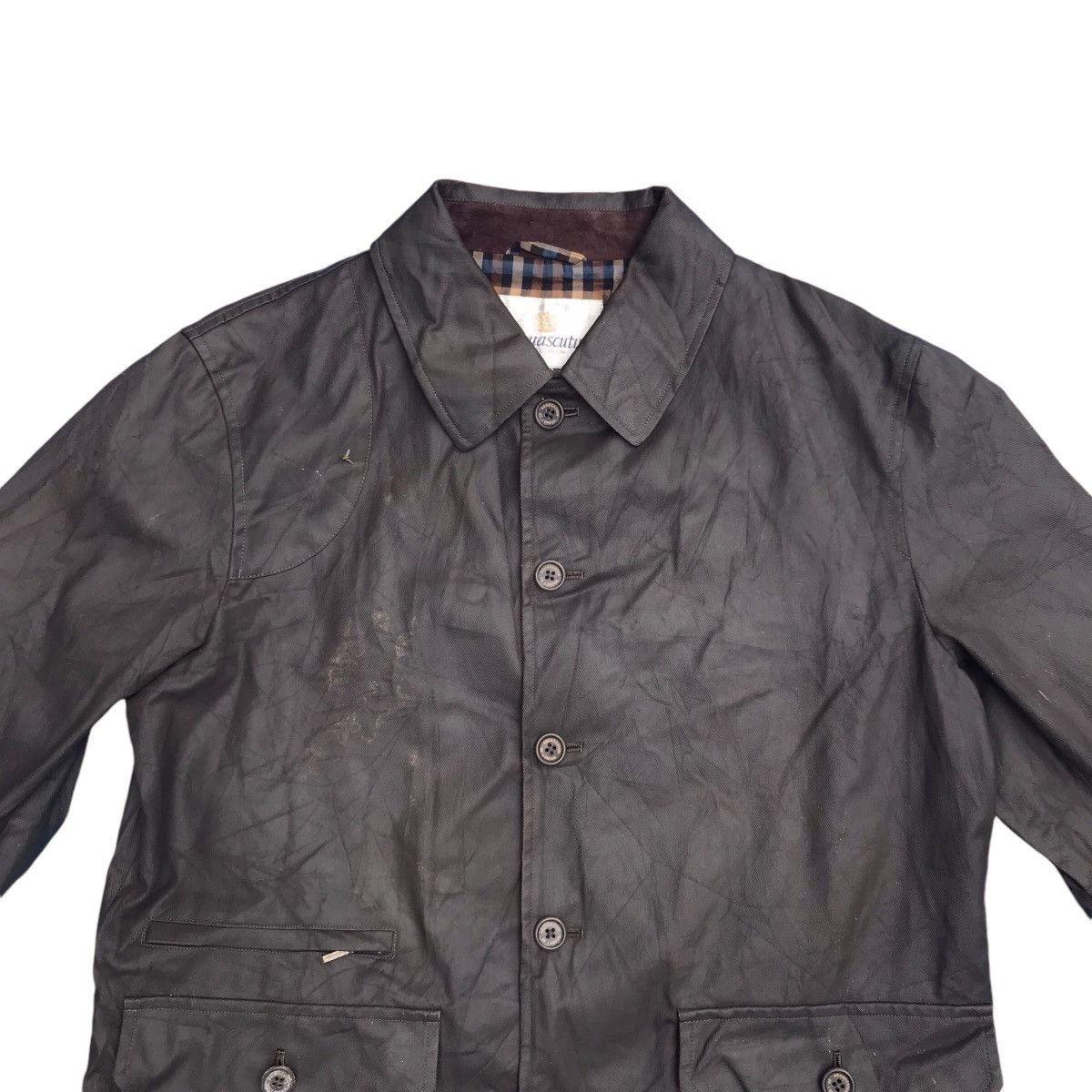 Aquascutum Vintage Aquascutum Workwear Jacket Oversized Size US M / EU 48-50 / 2 - 2 Thumbnail
