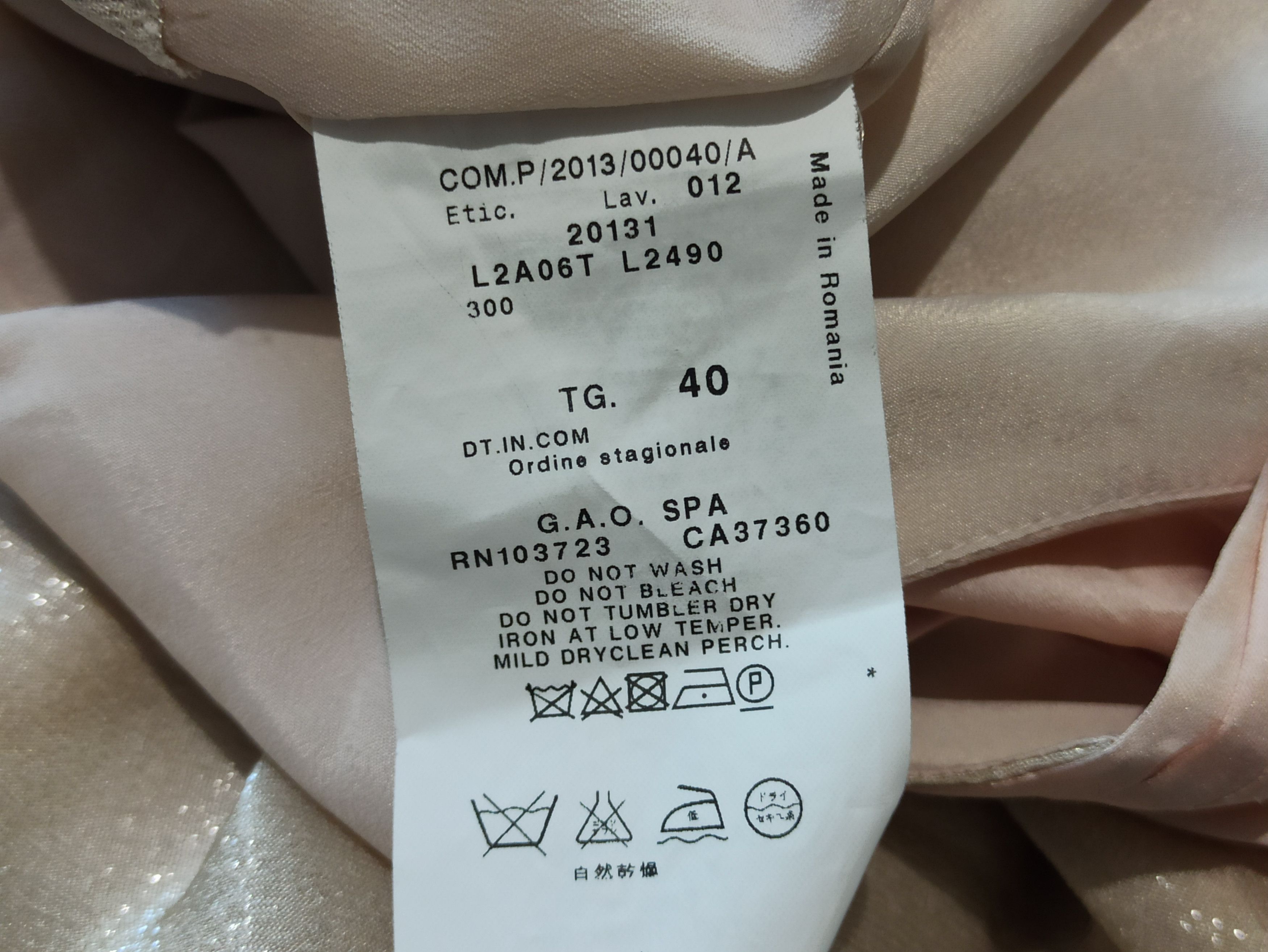 Emporio Armani × Giorgio Armani Emporio Armani Silk Midi Dress Size M / US 6-8 / IT 42-44 - 5 Thumbnail