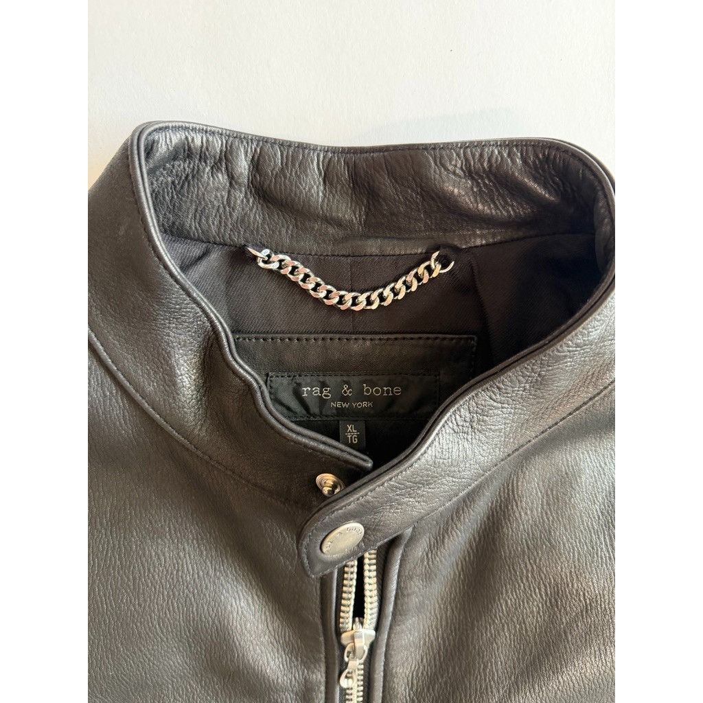 Rag & Bone rag & bone articulated moto leather jacket Black XL 108879 Size US XL / EU 56 / 4 - 4 Thumbnail