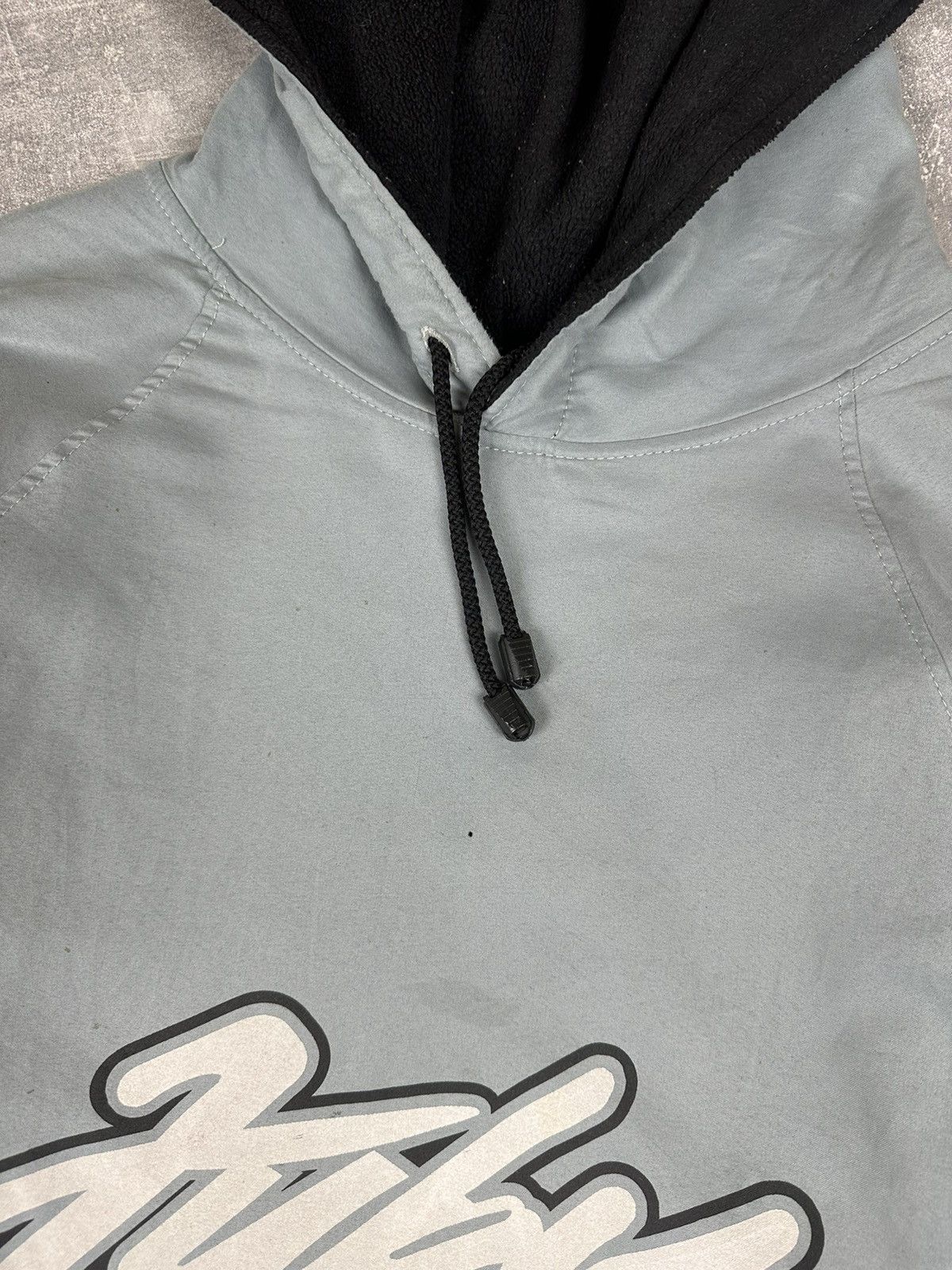 Fubu Fubu Sports Fleece Hooded Jacket Distressed 90S Size US XL / EU 56 / 4 - 9 Thumbnail