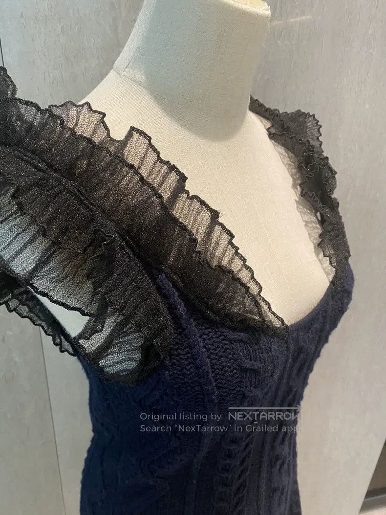Other Valentino Butterfly small flying sleeve sweater sundress Size M / US 6-8 / IT 42-44 - 2 Thumbnail