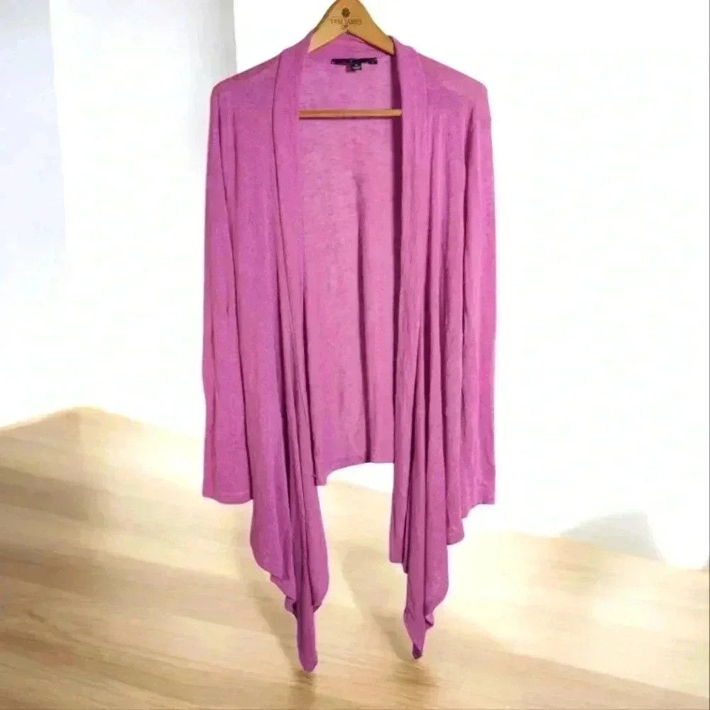 Other Pink Long Cardigan by GNW gauzy fabric great movement sz XL Size XL / US 12-14 / IT 48-50 - 1 Thumbnail