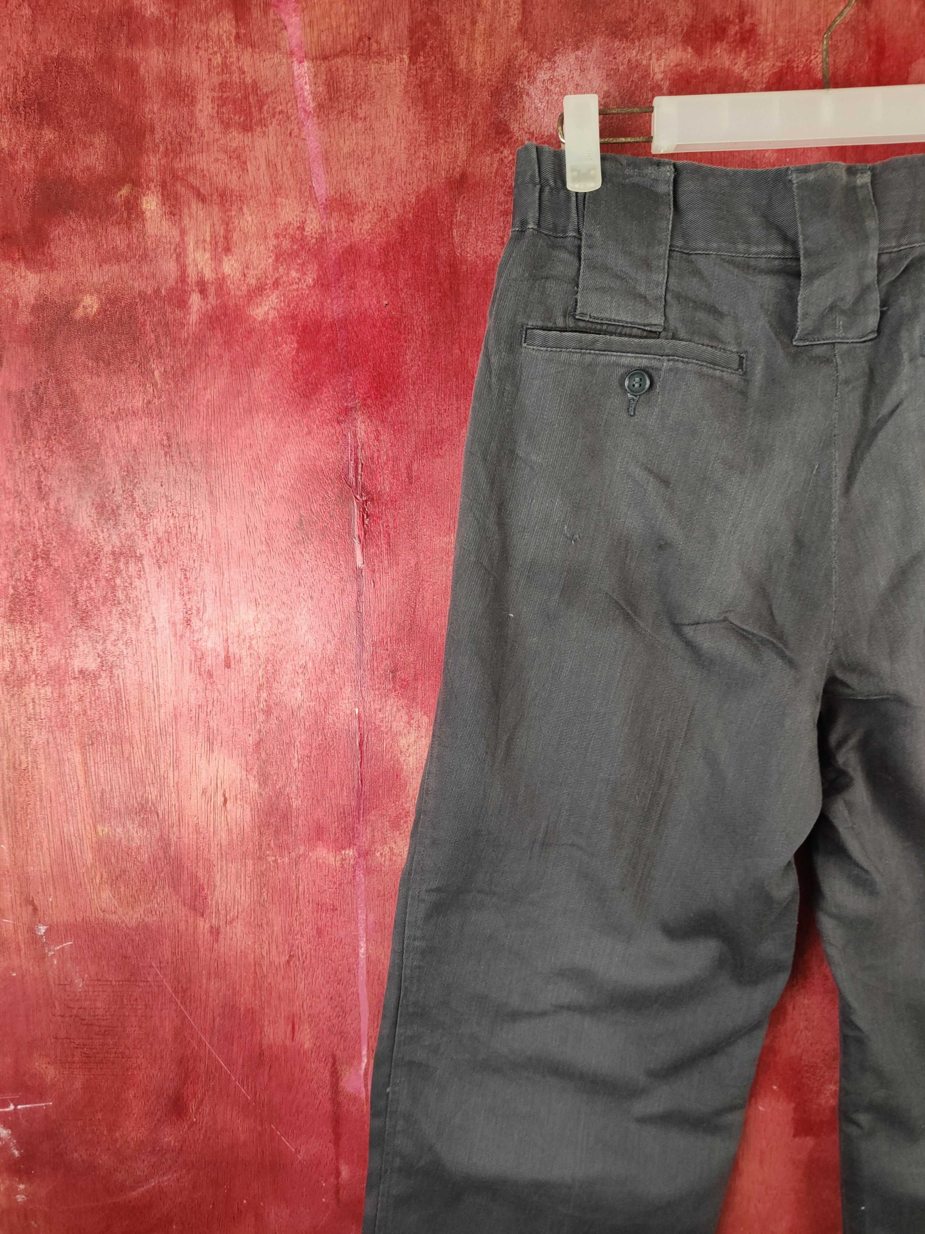 Japanese Brand Danbird Gray Faded Multipocket Tactical Cargo Pants #S1745 Size US 28 / EU 44 - 8 Thumbnail