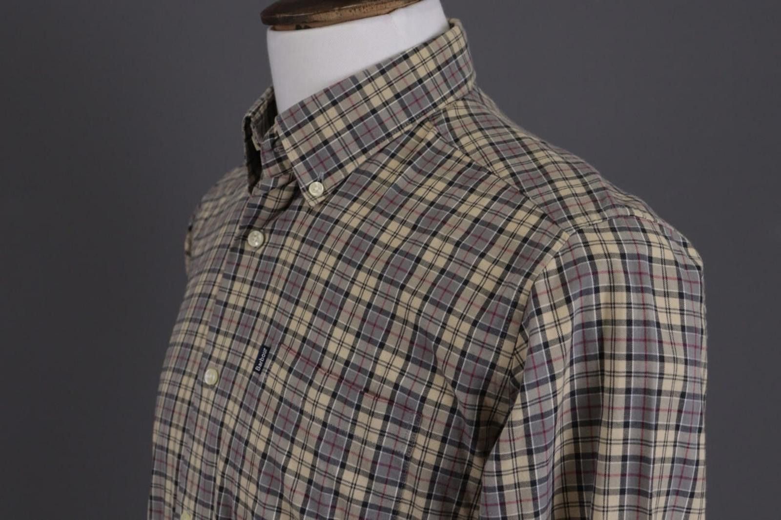 Barbour Barbour Malcolm Tailored Fit Brown Casual Shirt Size S Size US S / EU 44-46 / 1 - 9 Thumbnail