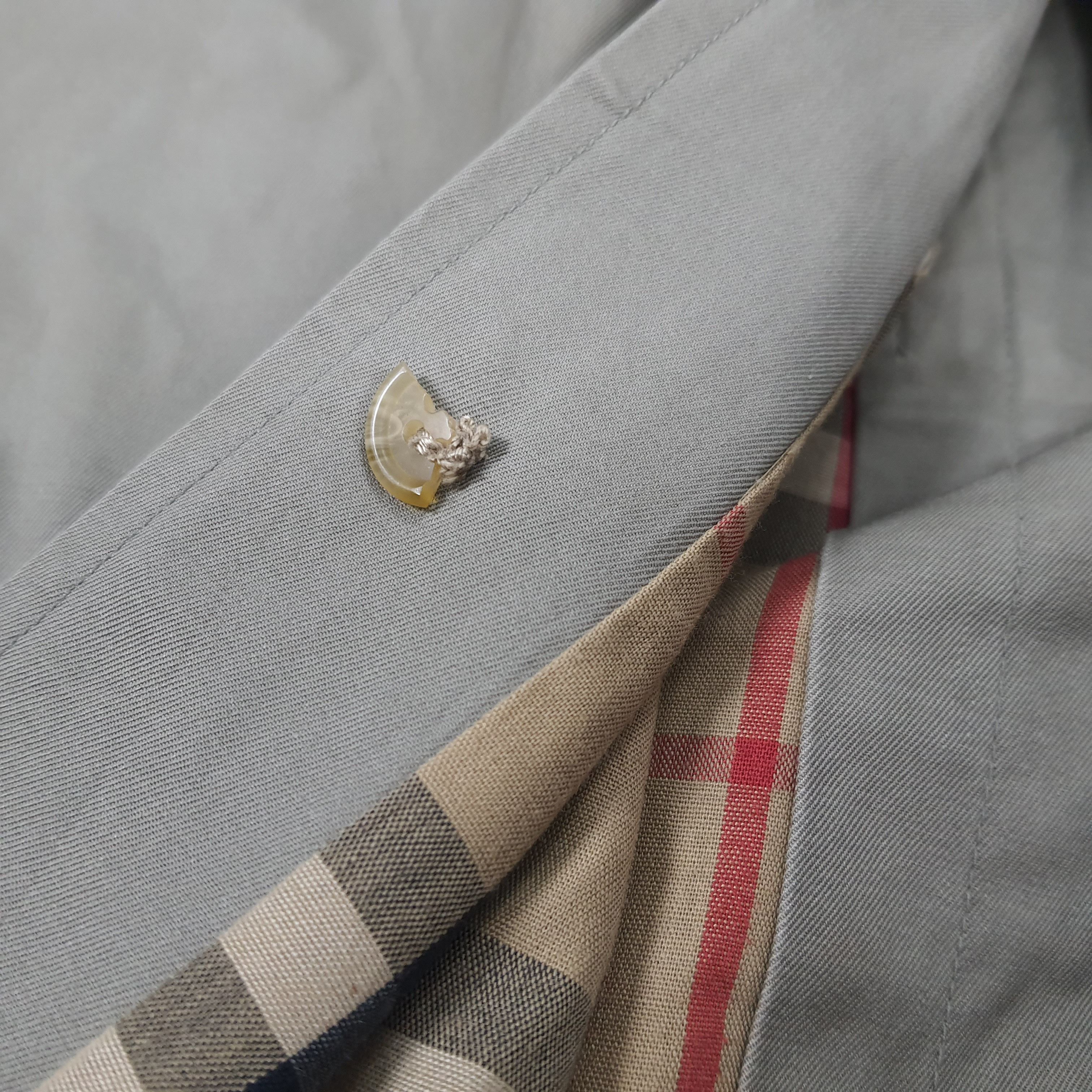Burberry × Vintage Vintage Burberrys Nova Check Formal Trench Coat Jacket Size US XL / EU 56 / 4 - 13 Thumbnail