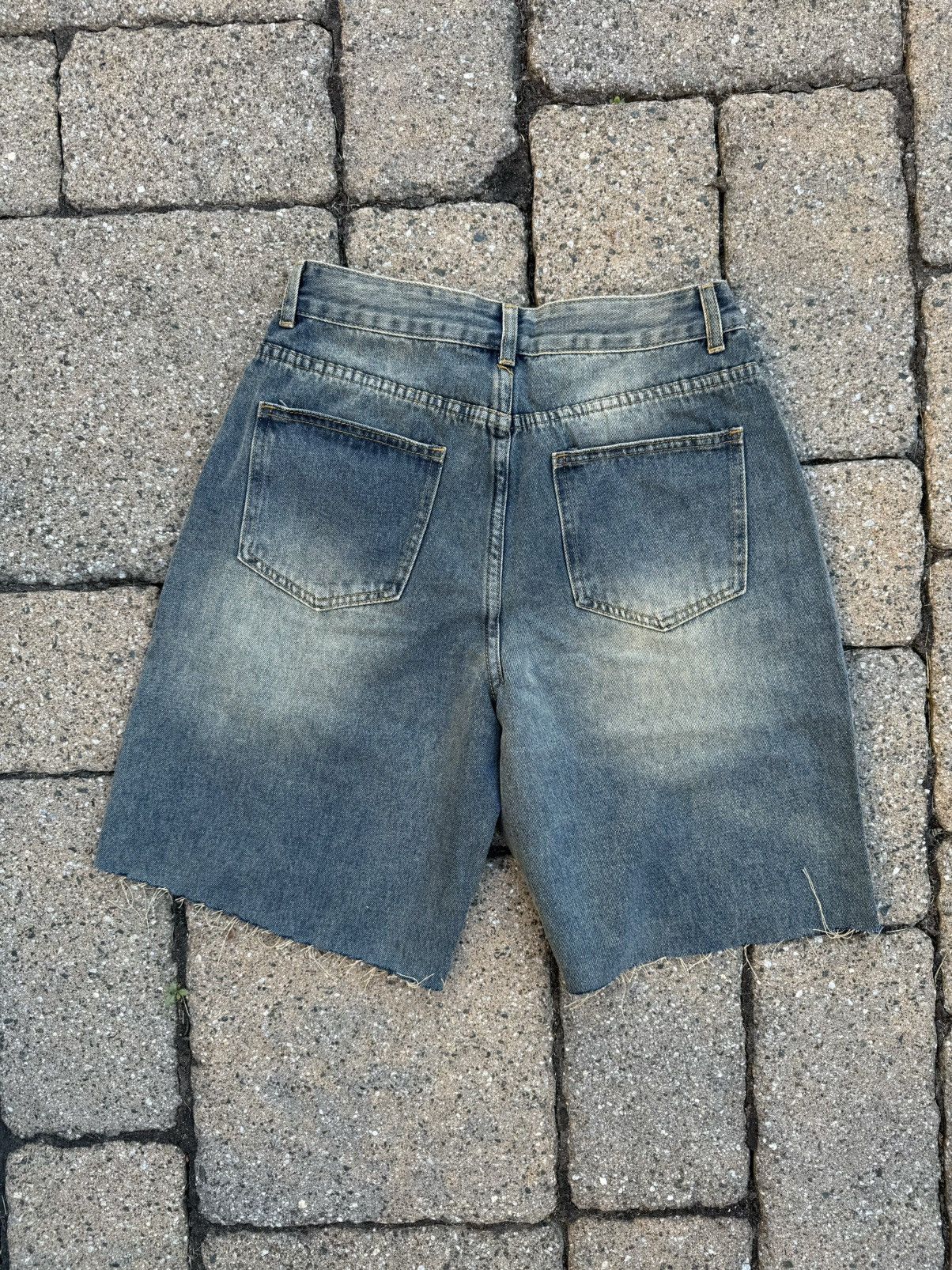 Vintage Denim shorts Size US 27 - 3 Thumbnail