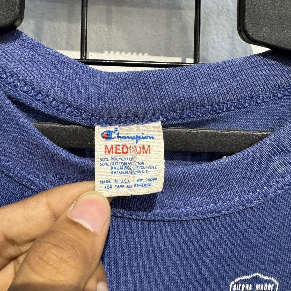 Other VINTAGE CHAMPION Made In USA Single stich T-Shirt Size US S / EU 44-46 / 1 - 6 Thumbnail