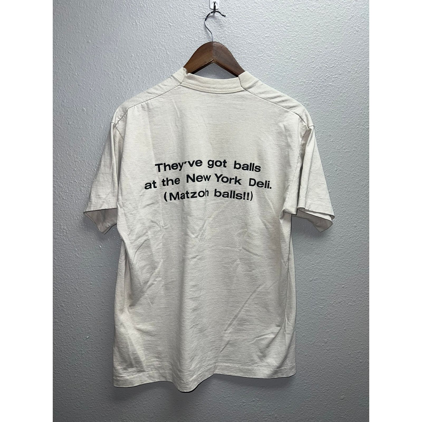 Fruit Of The Loom Vintage New York Deli Shirt The NYC Delicatessen Tee 90s L Size US L / EU 52-54 / 3 - 7 Thumbnail