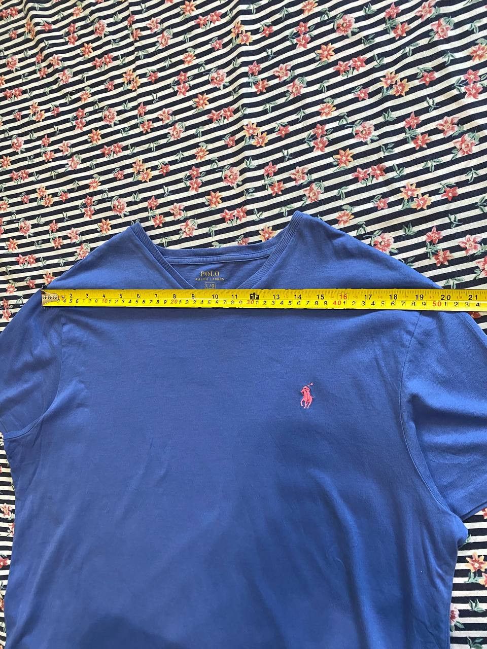 Polo Ralph Lauren Short Sleeve T-Shirt Polo Ralph Lauren Men's Blue Size US L / EU 52-54 / 3 - 6 Thumbnail