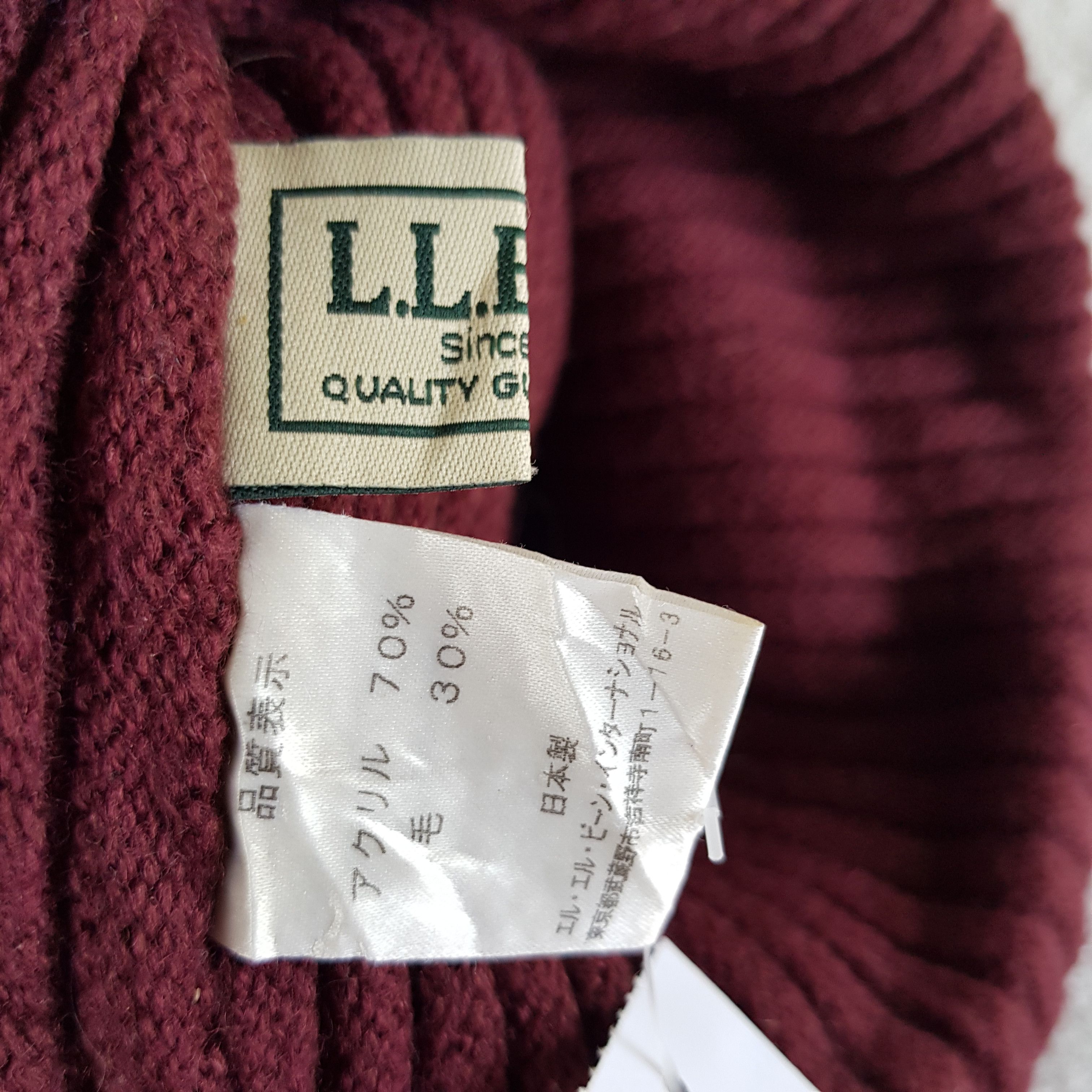 L.L. Bean Vintage L L Bean Beanie Wool Snow Ski Cap Hats. Size ONE SIZE - 7 Thumbnail