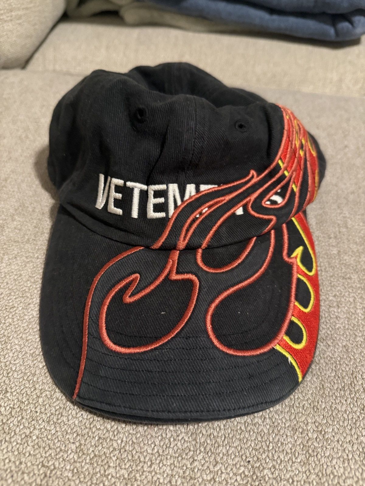 Reebok × Vetements Vetements Reebok Flame Cap | Grailed
