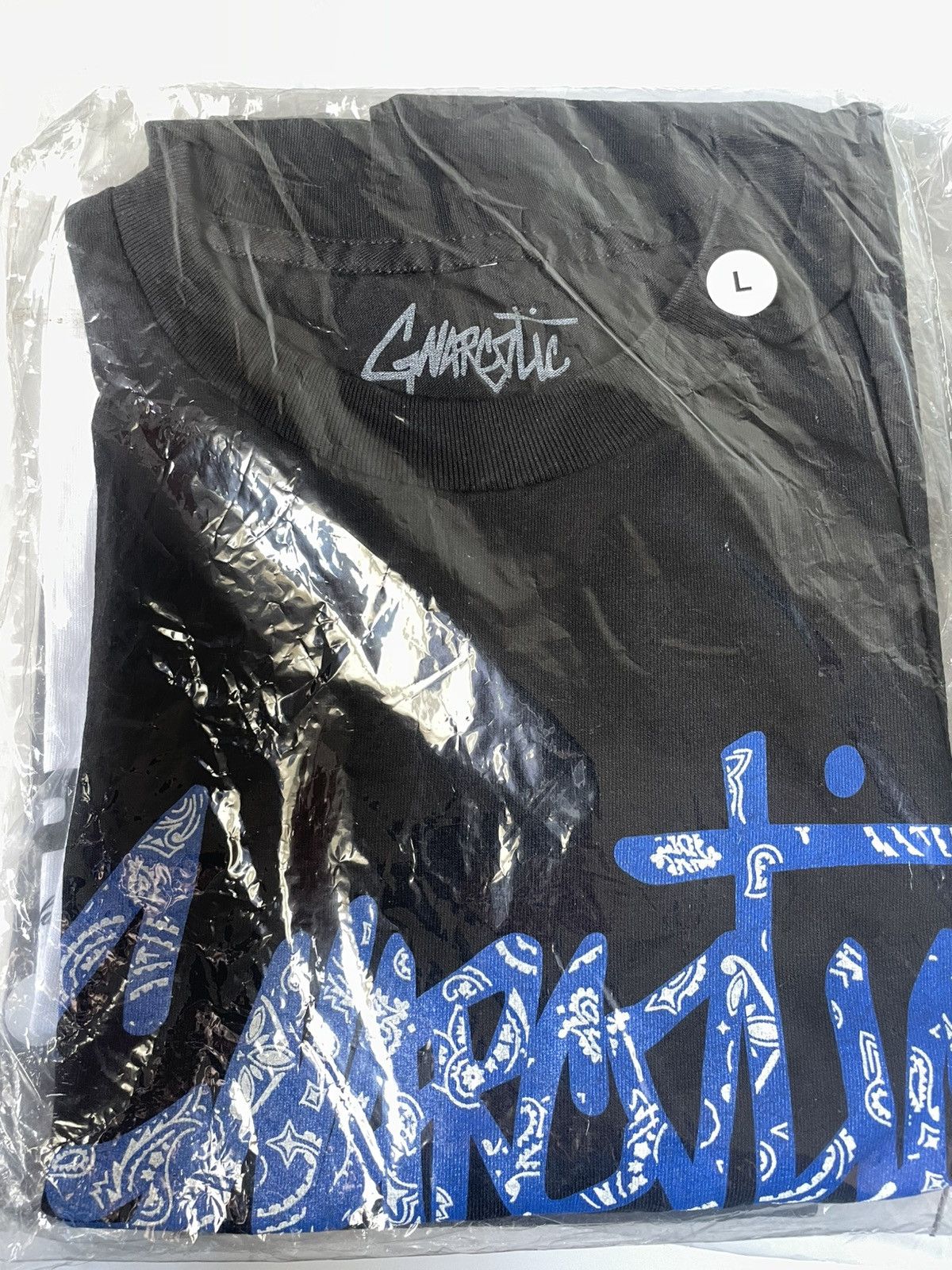 Gnarcotic Gnarcotic blue bandana logo tee large Size US L / EU 52-54 / 3 - 1 Thumbnail