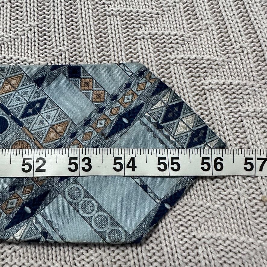Oleg Cassini Vintage Oleg Cassini southwestern blue plaid tie Size ONE SIZE - 4 Thumbnail