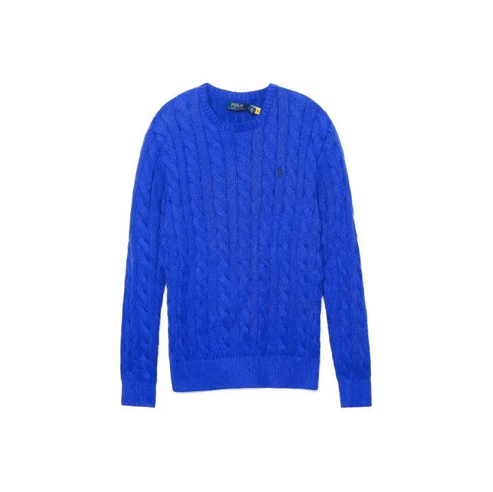 Polo Ralph Lauren Polo Ralph Lauren Cable Knit Logo Embroidery Sweater Size US M / EU 48-50 / 2 - 1 Thumbnail
