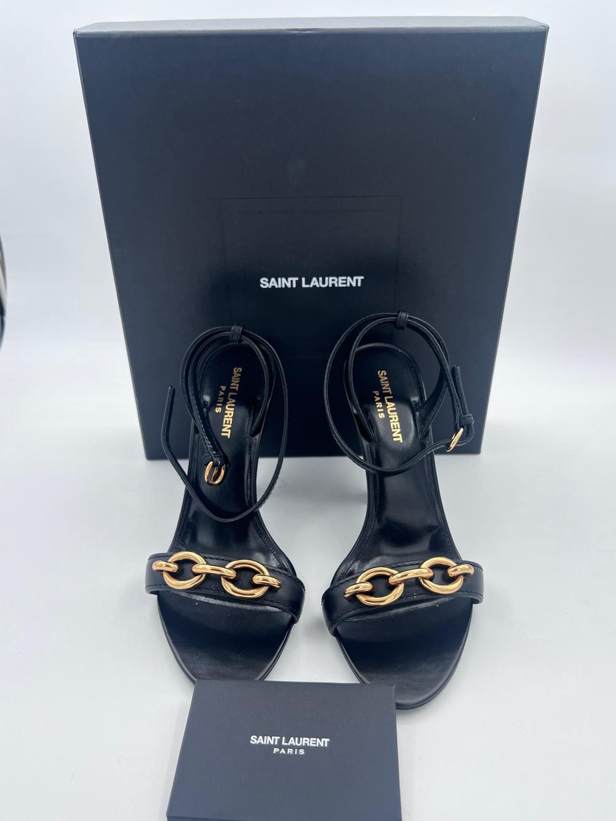 Saint Laurent Paris New Saint Laurent Le Maillon women sandals IT 38/ US 8/ UK 5 Size US 8 / IT 38 - 2 Thumbnail
