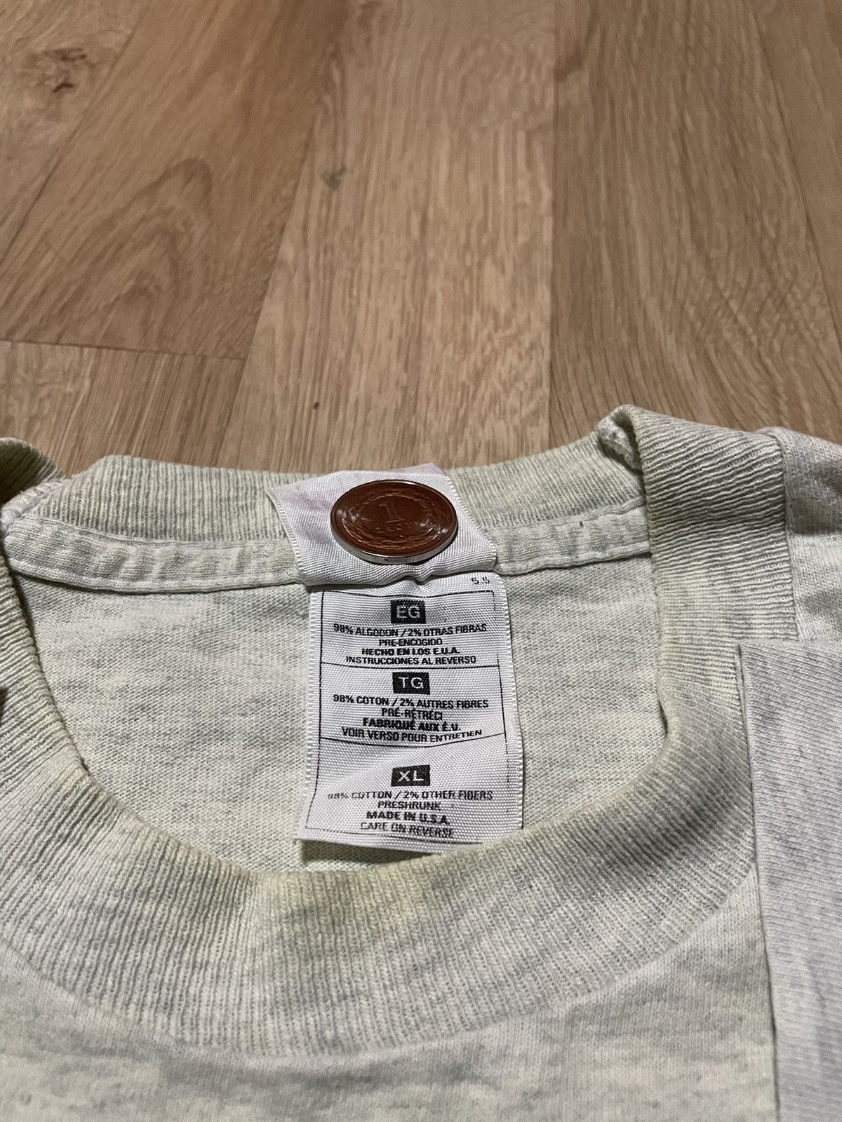 Fruit Of The Loom × Vintage vintage sniper fruit of the loom shirt 90s Size US XL / EU 56 / 4 - 8 Thumbnail