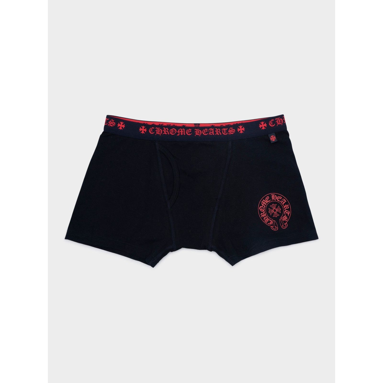 Chrome Hearts Red on Black Boxer Brief (L) | Grailed