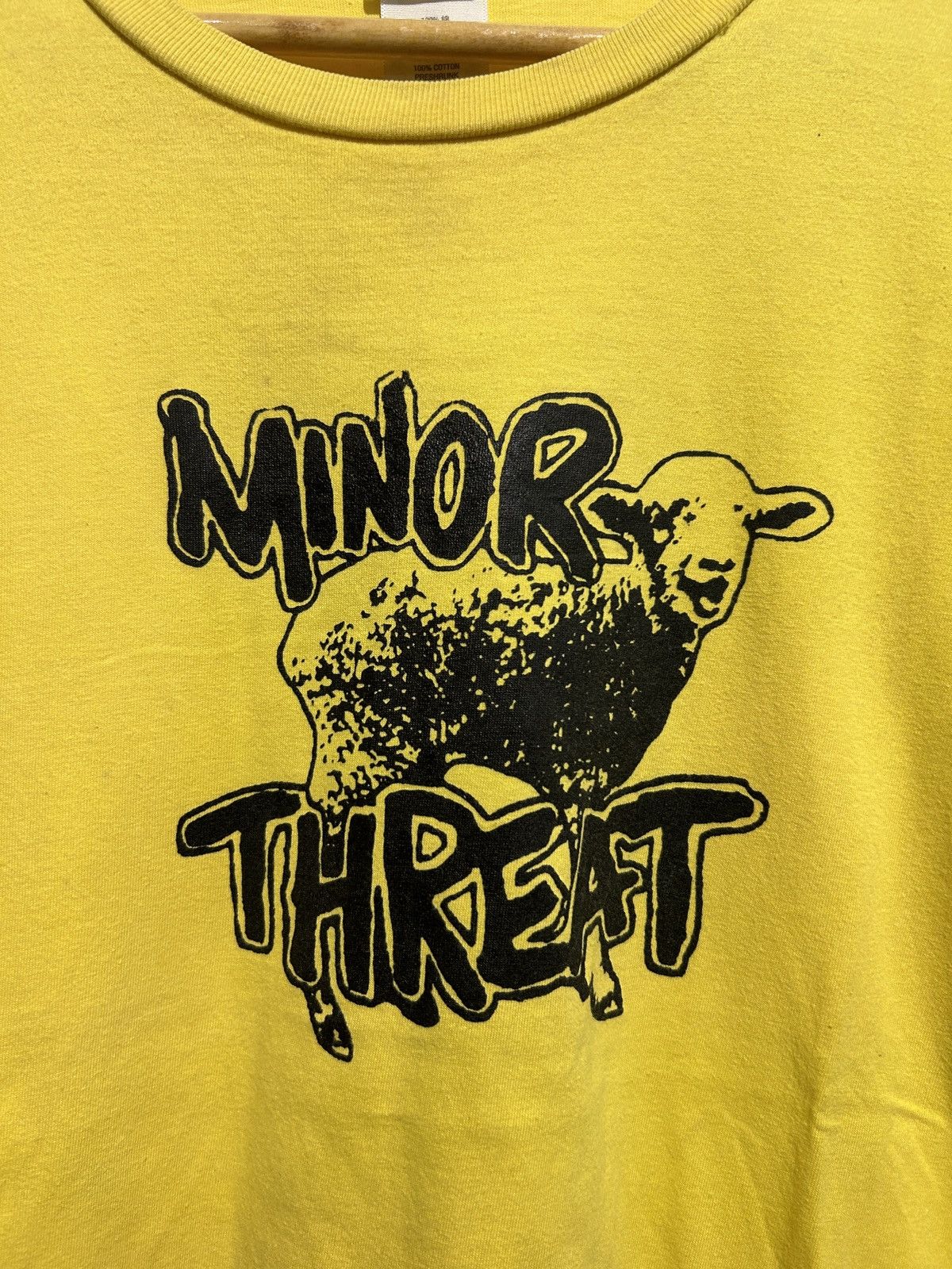Band Tees MINOR THREAT BAND MERCH HARDCORE PUNK Size US M / EU 48-50 / 2 - 3 Thumbnail