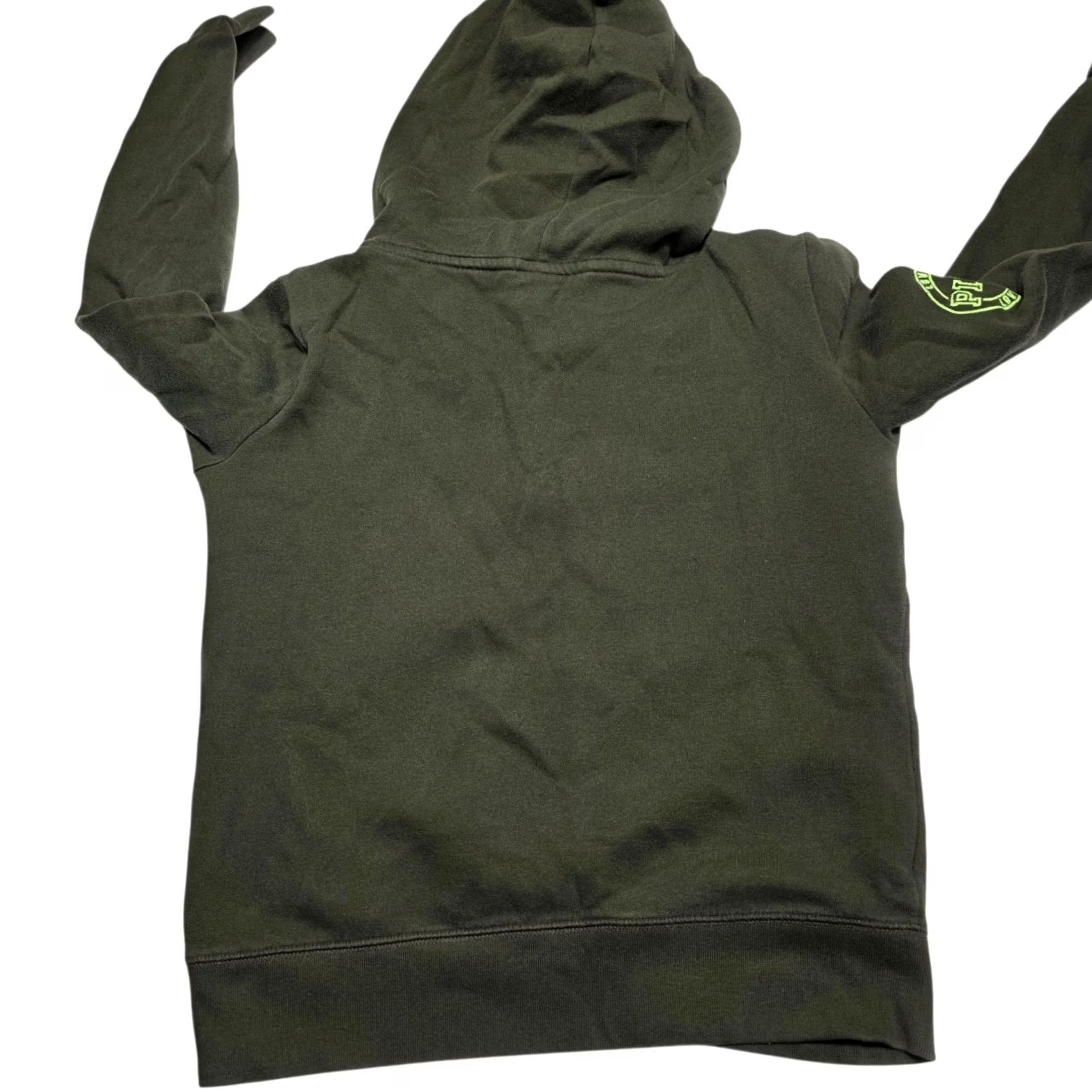 Victoria's Secret VINTAGE? No. Victoria's Secret PINK Army Green 1/2 Zip Hoodie Sweatshirt XS Women Pullover Long Sleeve Activewear Casual Boys? Size XS / US 0-2 / IT 36-38 - 2 Thumbnail