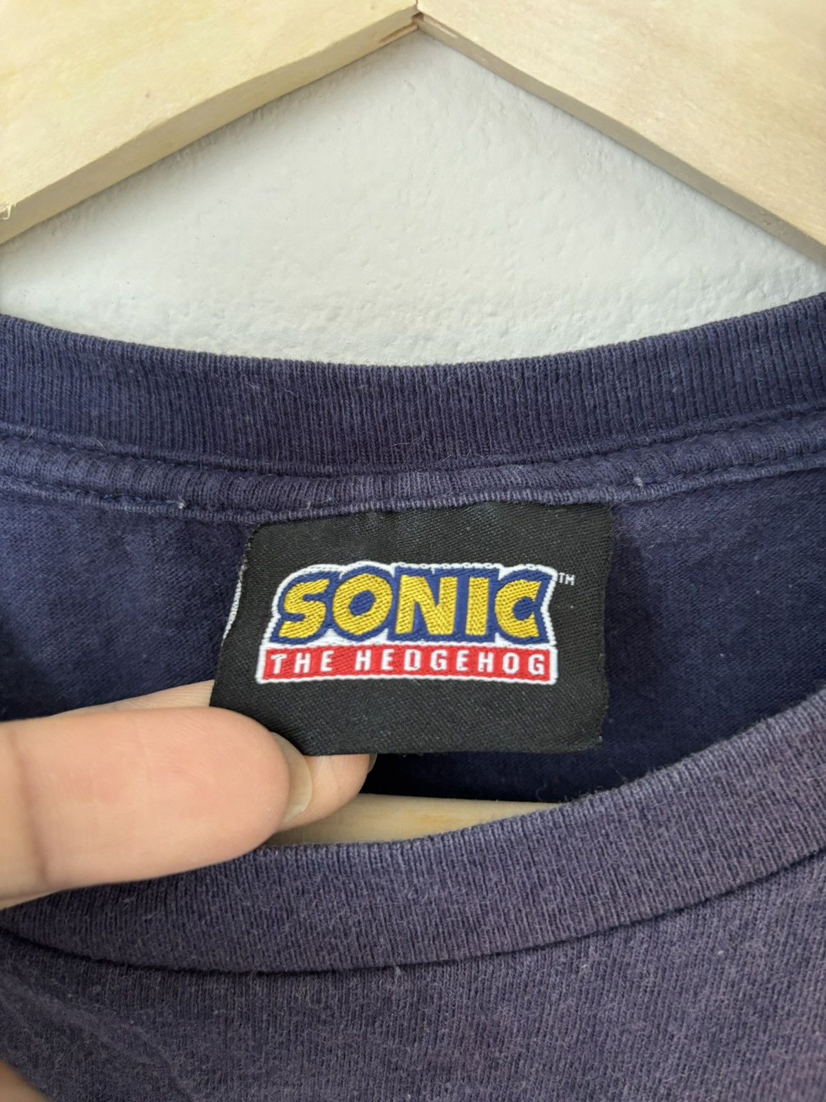 Vintage Vintage Sonic the Hedgehog T Shirt Size US S / EU 44-46 / 1 - 2 Thumbnail
