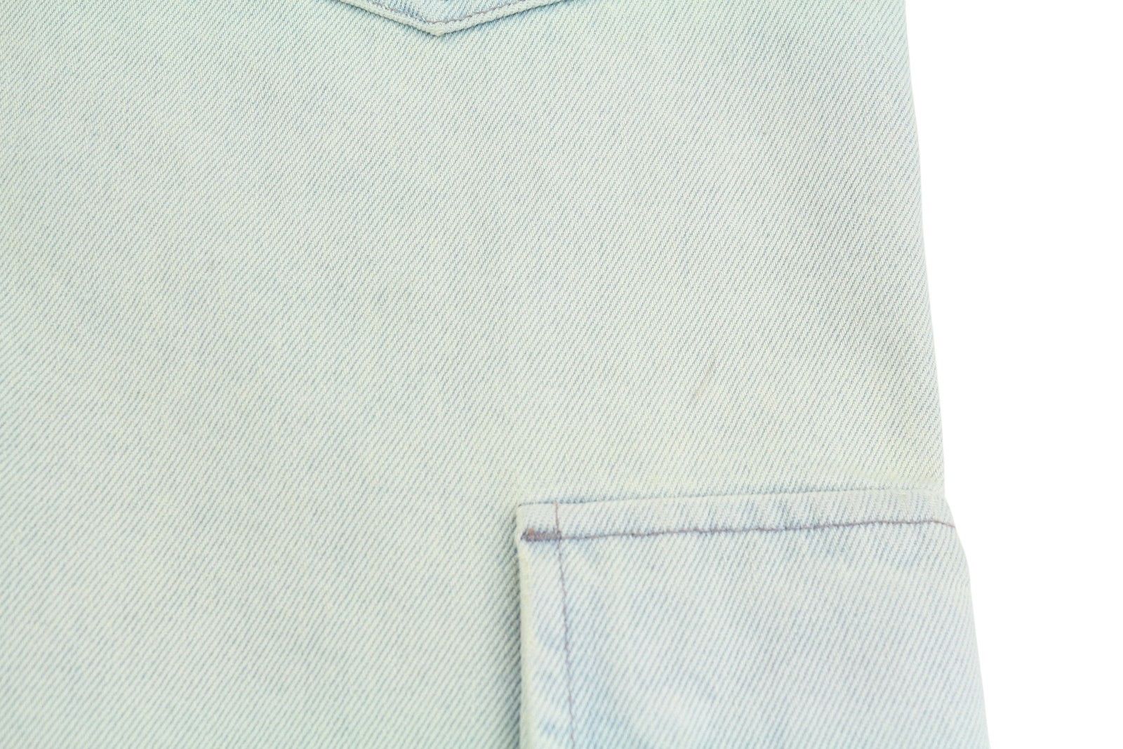Ambush Design CARGO W32 Light Blue Faded Distress Jeans 86796 Size US 32 / EU 48 - 14 Thumbnail
