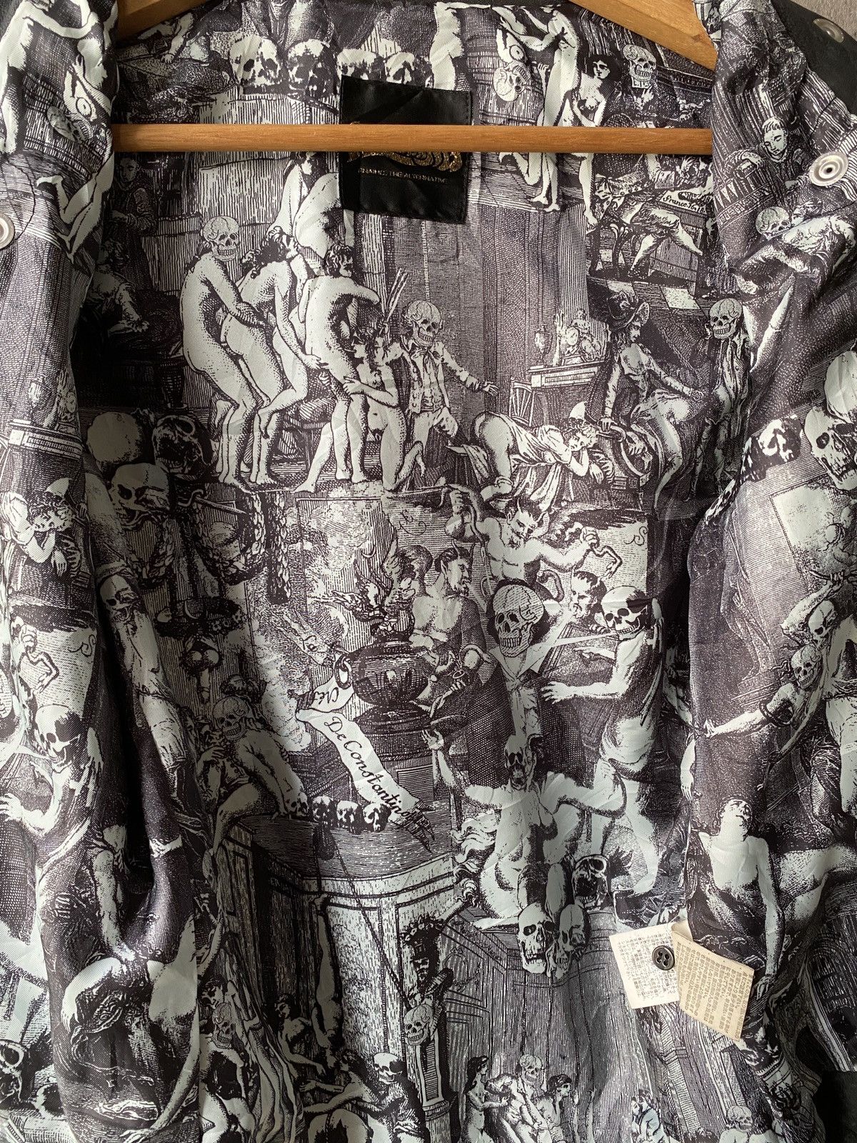 Seditionaries RNA Slang Seditionaries Punk Leather Design Jacket Size US S / EU 44-46 / 1 - 12 Thumbnail