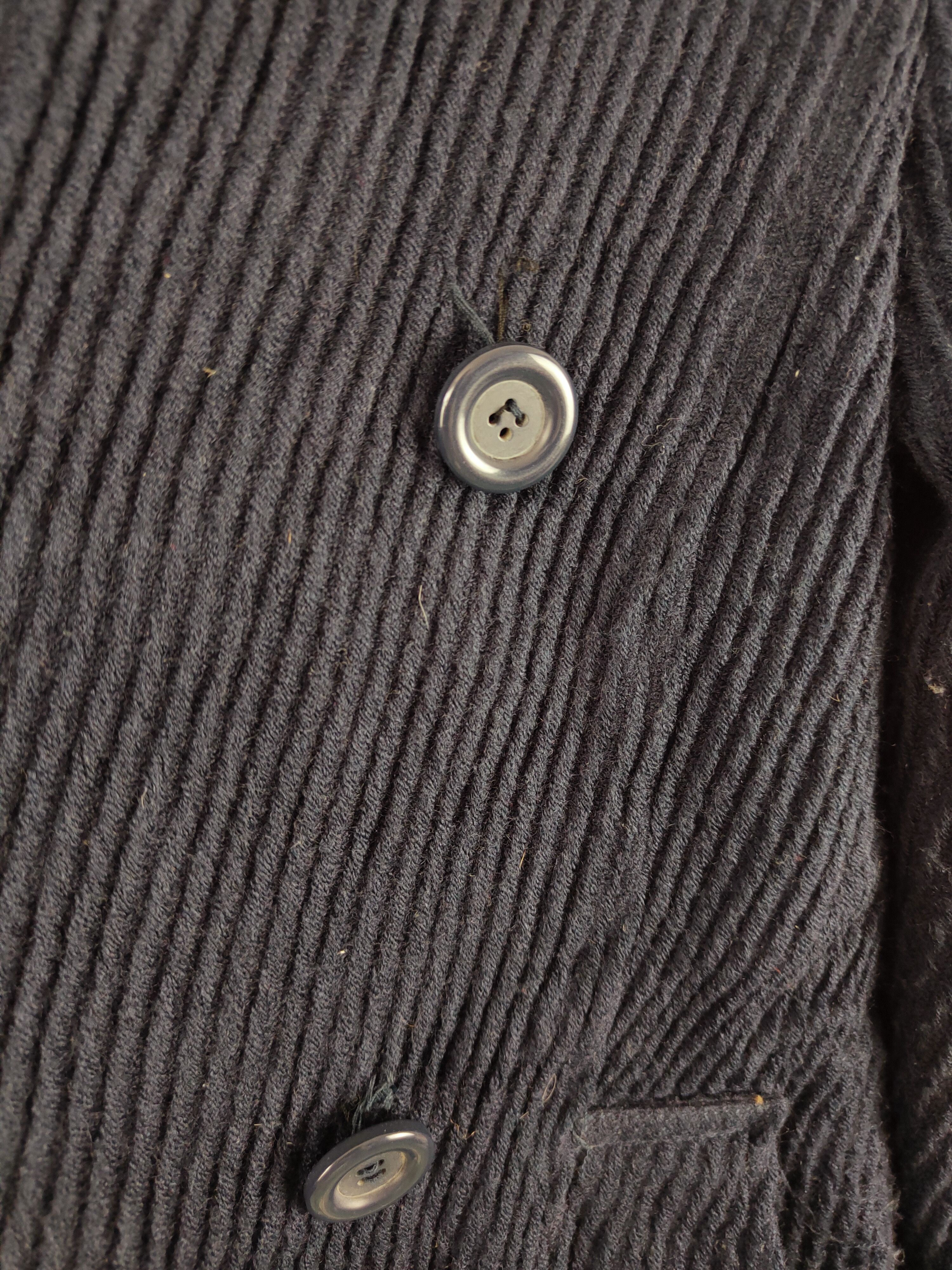 Vintage Retro DESIGN BY Qtop Dark Blue Jackets Size S / US 4 / IT 40 - 3 Thumbnail