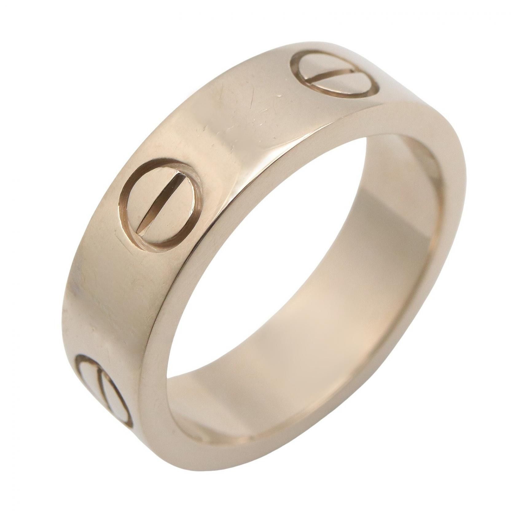 Cartier Cartier Cartier Love Au750 White Gold Ring Size 52 Precious Metal Ring DUTY FREE for USA Size ONE SIZE - 1 Thumbnail