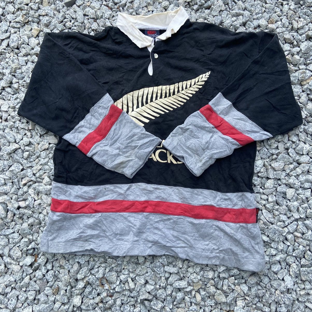Canterbury of New Zealand Vintage CANTERBURY STEINLAGER Rugby Polo Tee Shirt Size US XL / EU 56 / 4 - 3 Thumbnail