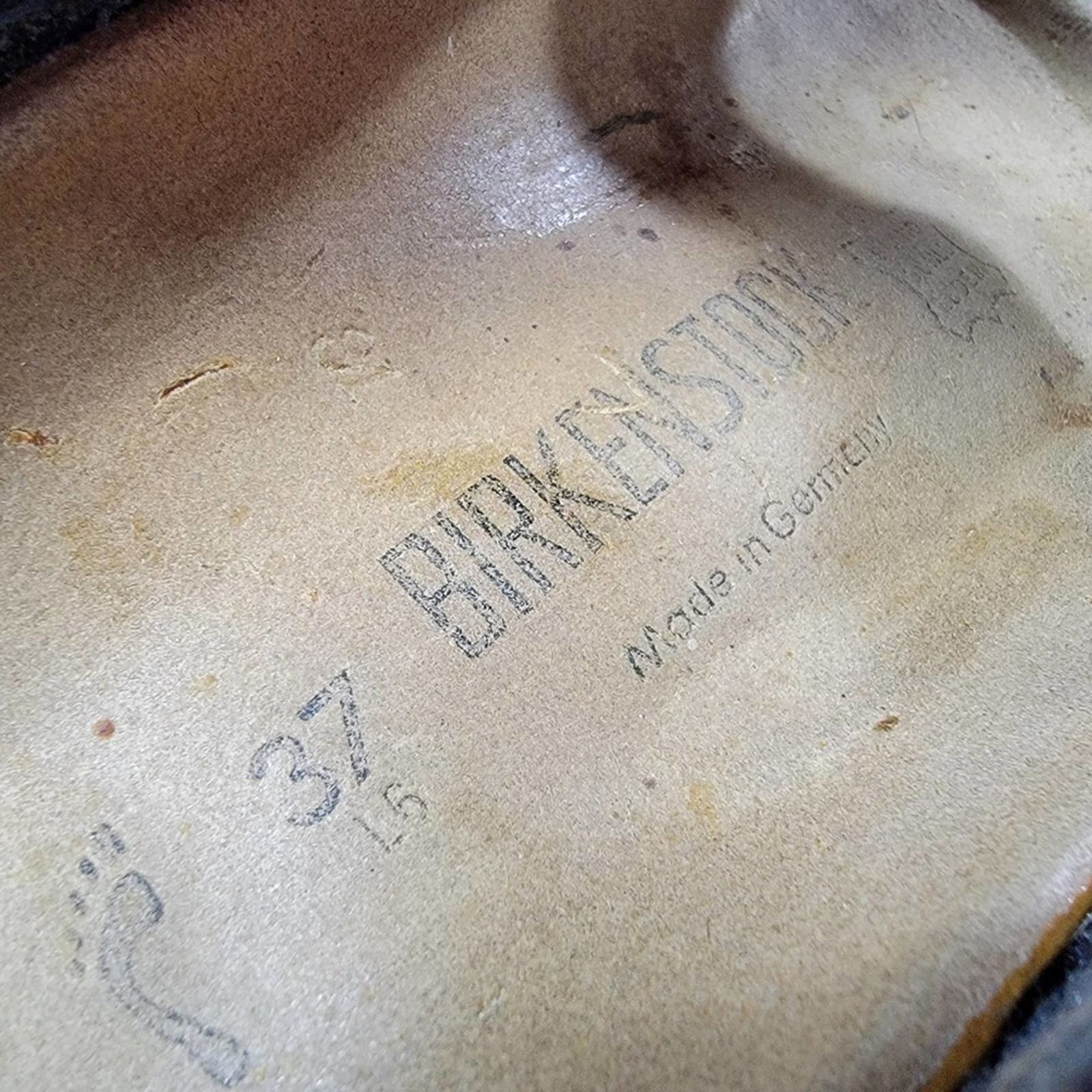 Birkenstock Birkenstock Navy Blue Leather Milano Sandals - 6 Size US 6 / IT 36 - 9 Thumbnail