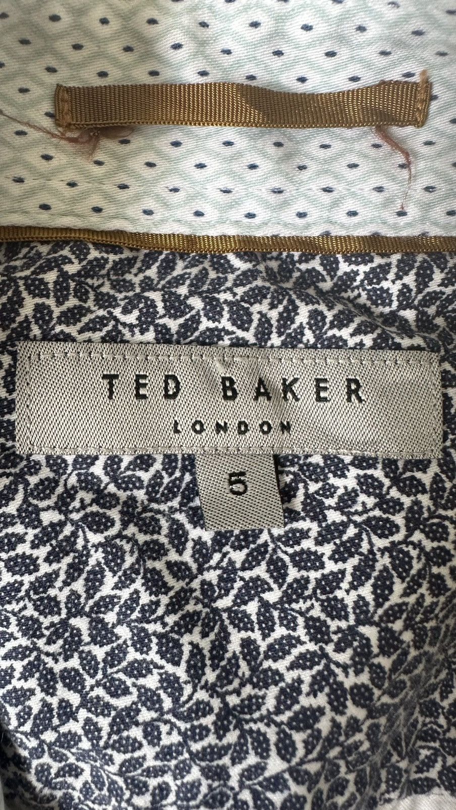Ted Baker TED BAKER LONDON PRINTED SHIRT Size US M / EU 48-50 / 2 - 5 Thumbnail